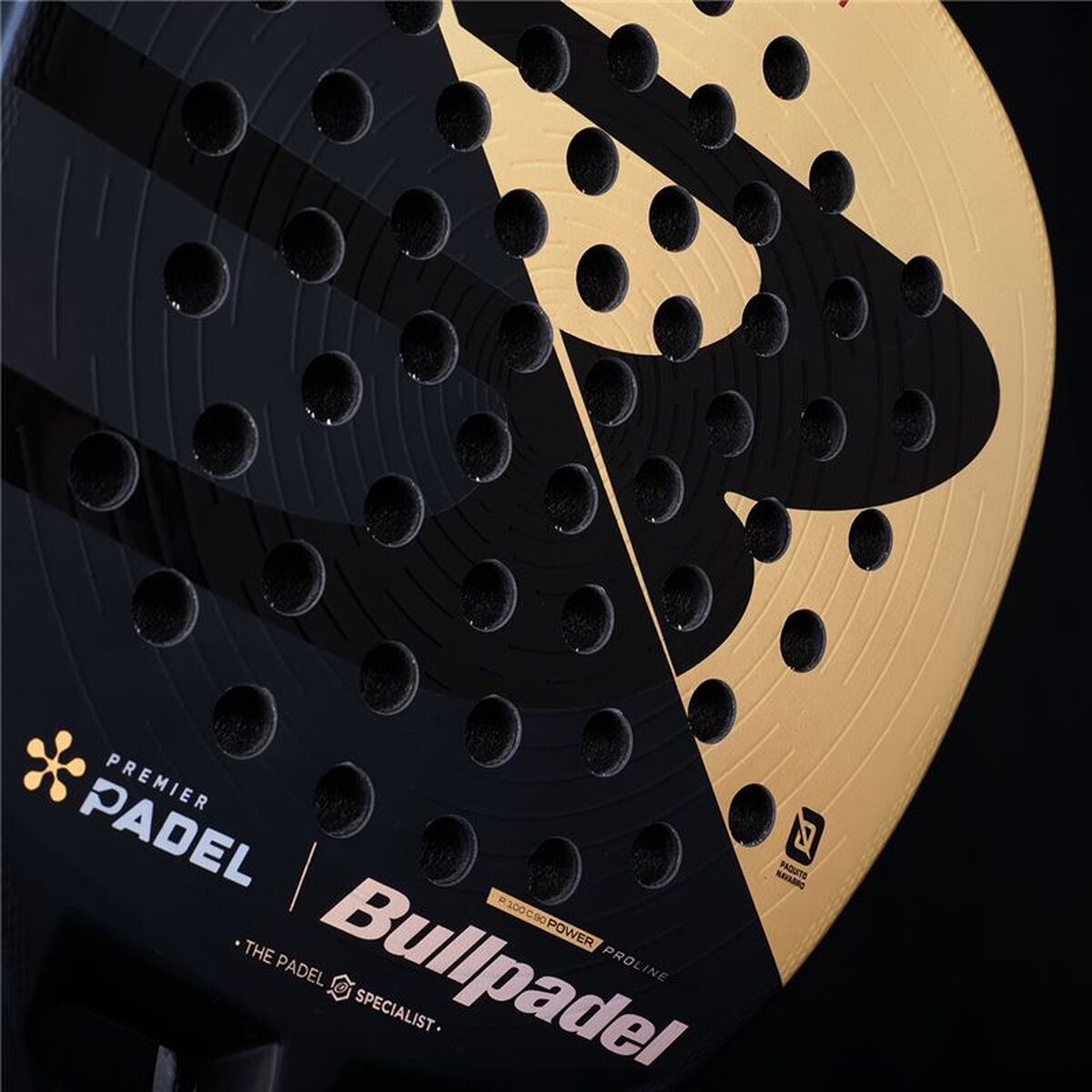 Paletă de Padel Bullpadel Hack 04 Premier Negru