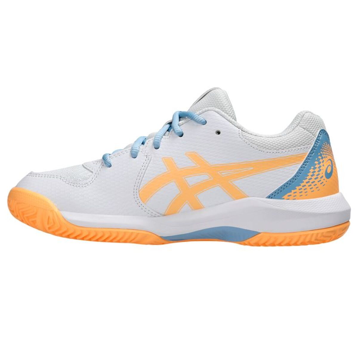 Încălțăminte de Padel pentru Copii Asics Gel-Dedicate 8 Padel Gs Alb