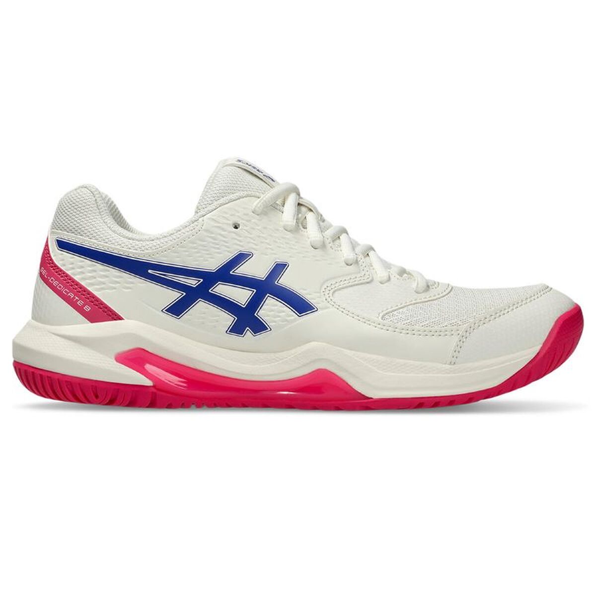 Încălțăminte de Tenis pentru Damă Asics Gel-Dedicate 8 Alb