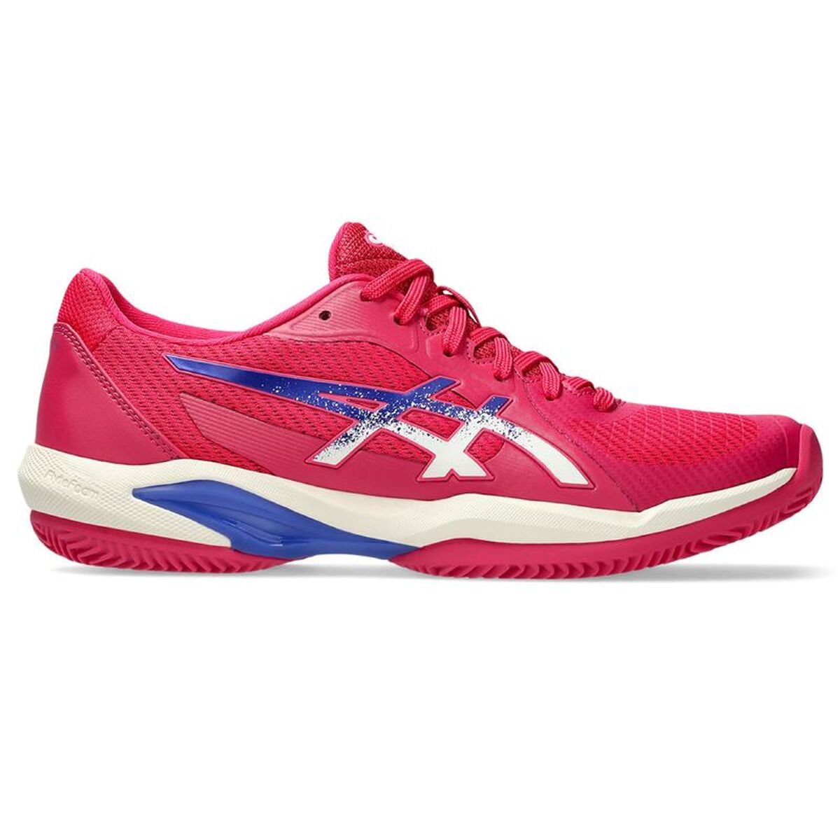 Încălțăminte de Tenis pentru Damă Asics Solution Swift Ff 2 Clay Roșu Carmin