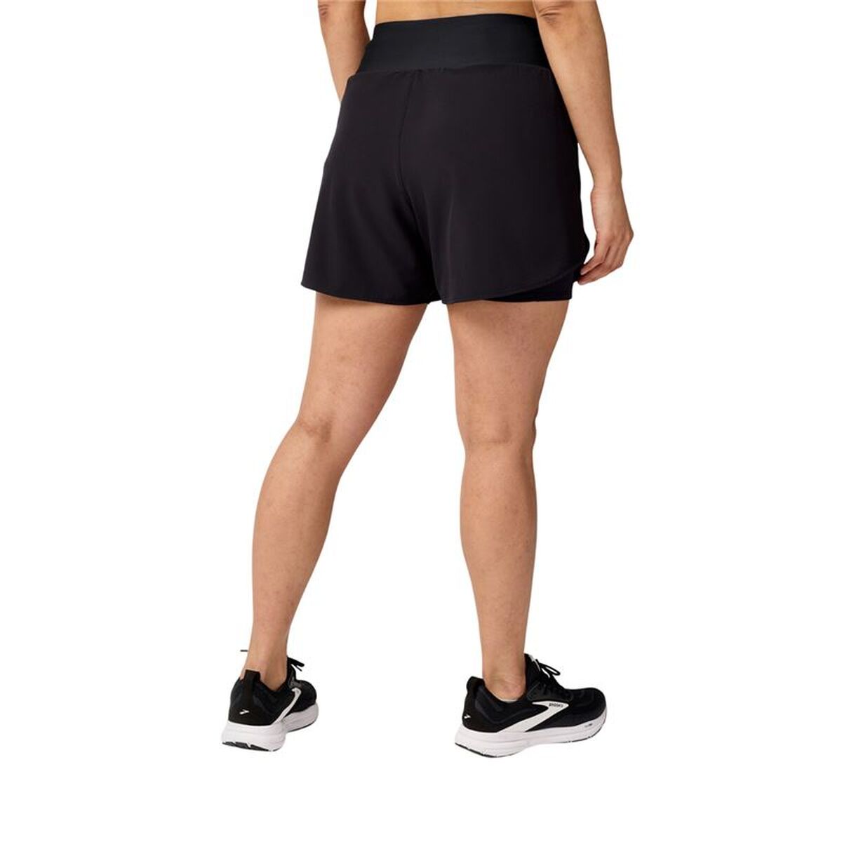 Pantaloni Scurți Sport pentru Damă Brooks Chaser 5" 2-In-1 20 Negru