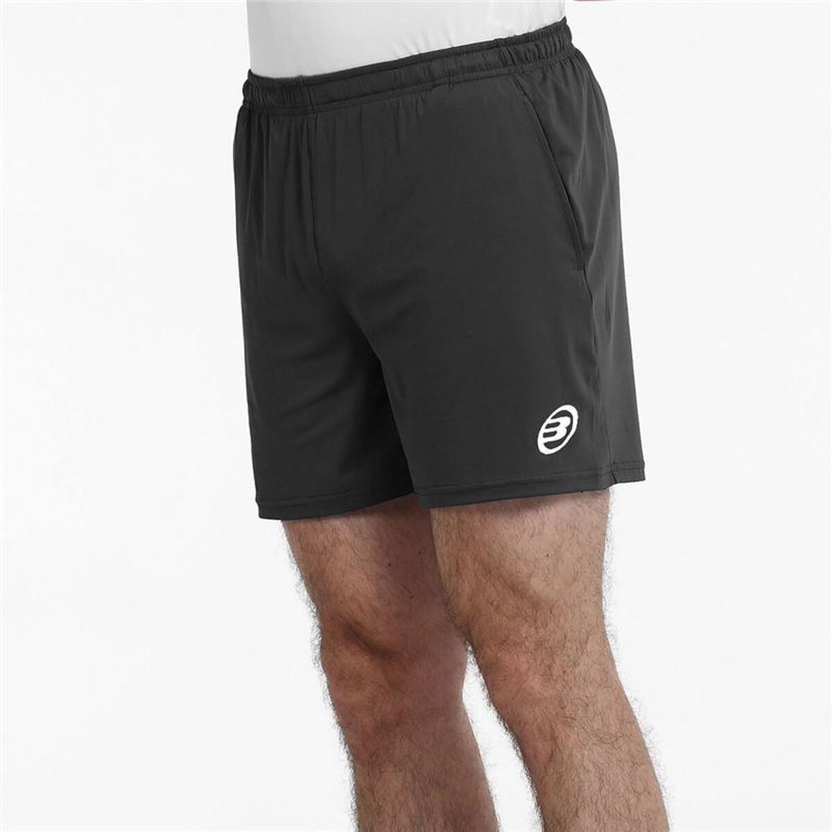 Pantaloni Scurți Sport pentru Bărbați Bullpadel Meis 25V Negru Padel