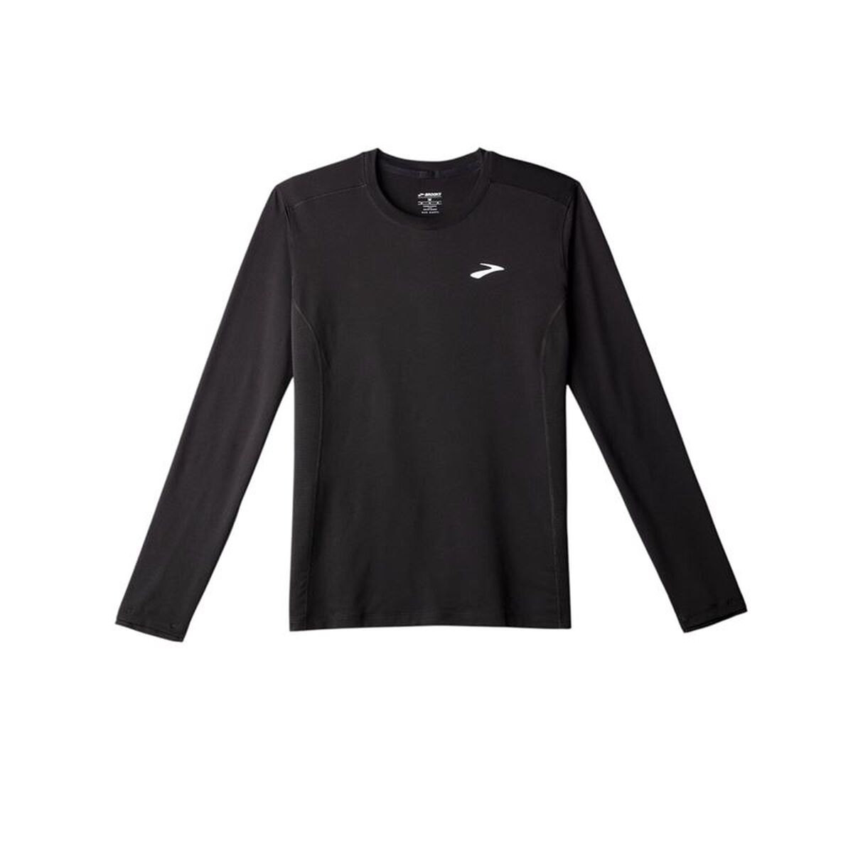 Tricou cu Mânecă Lungă Bărbați Brooks Atmosphere Long Sleeve 3.0 Negru