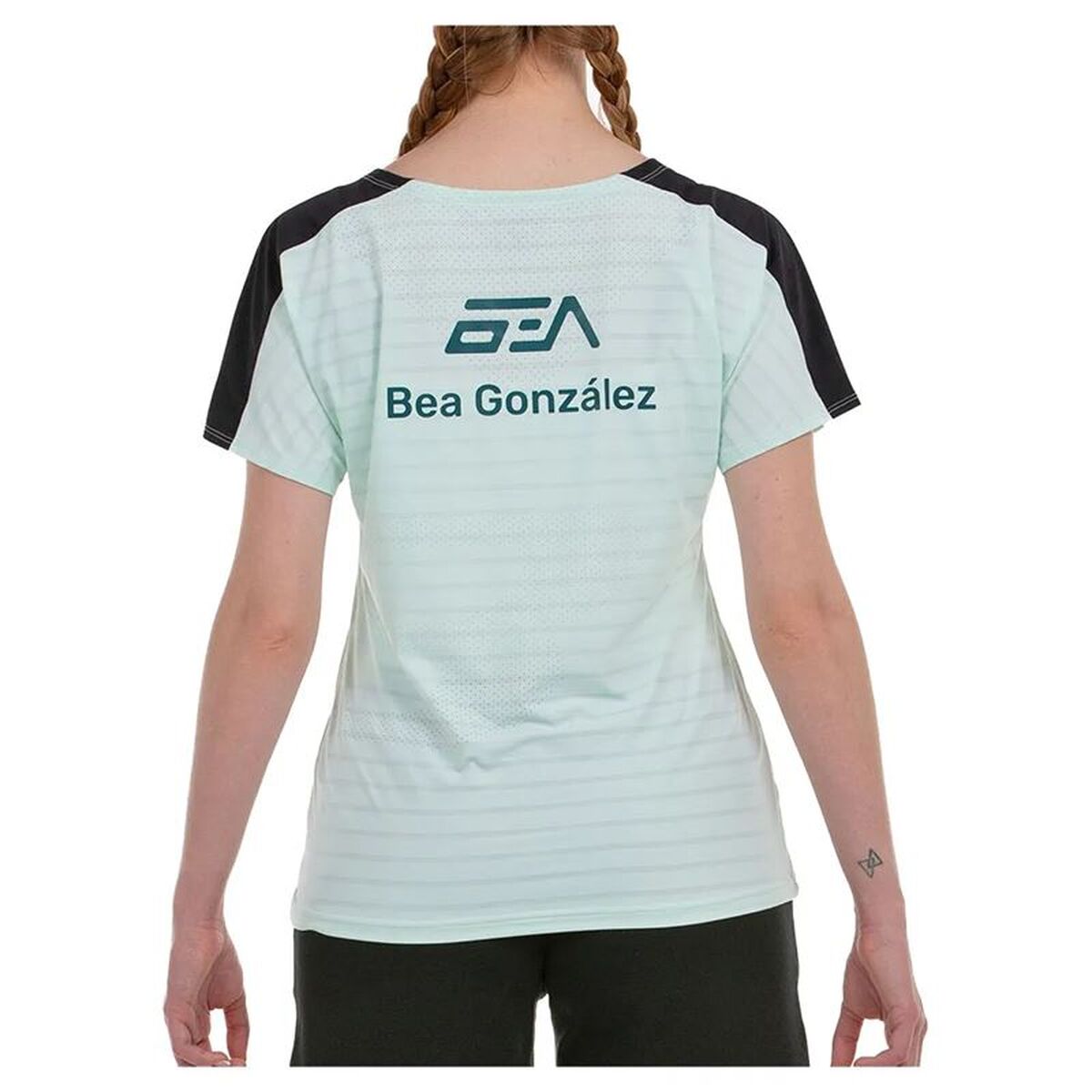 Tricou cu Mânecă Scurtă Femei Bullpadel Bea 25V Albastru celest Padel
