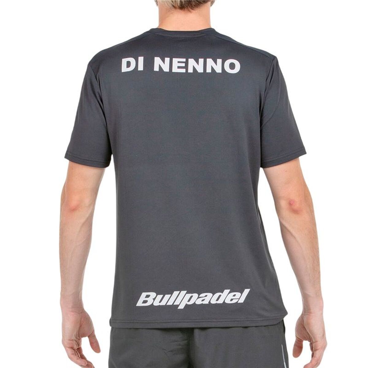 Tricou cu Mânecă Scurtă Bărbați Bullpadel Dinneno 25V Gri deschis Padel