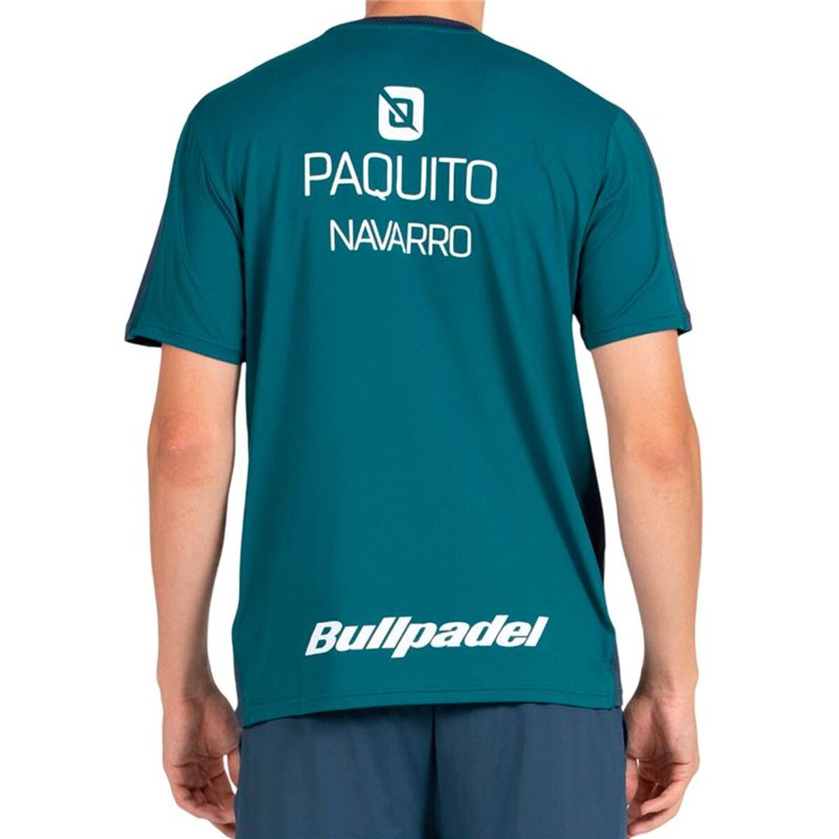Tricou cu Mânecă Scurtă Bărbați Bullpadel Paquito 25I 053 Albastru Padel