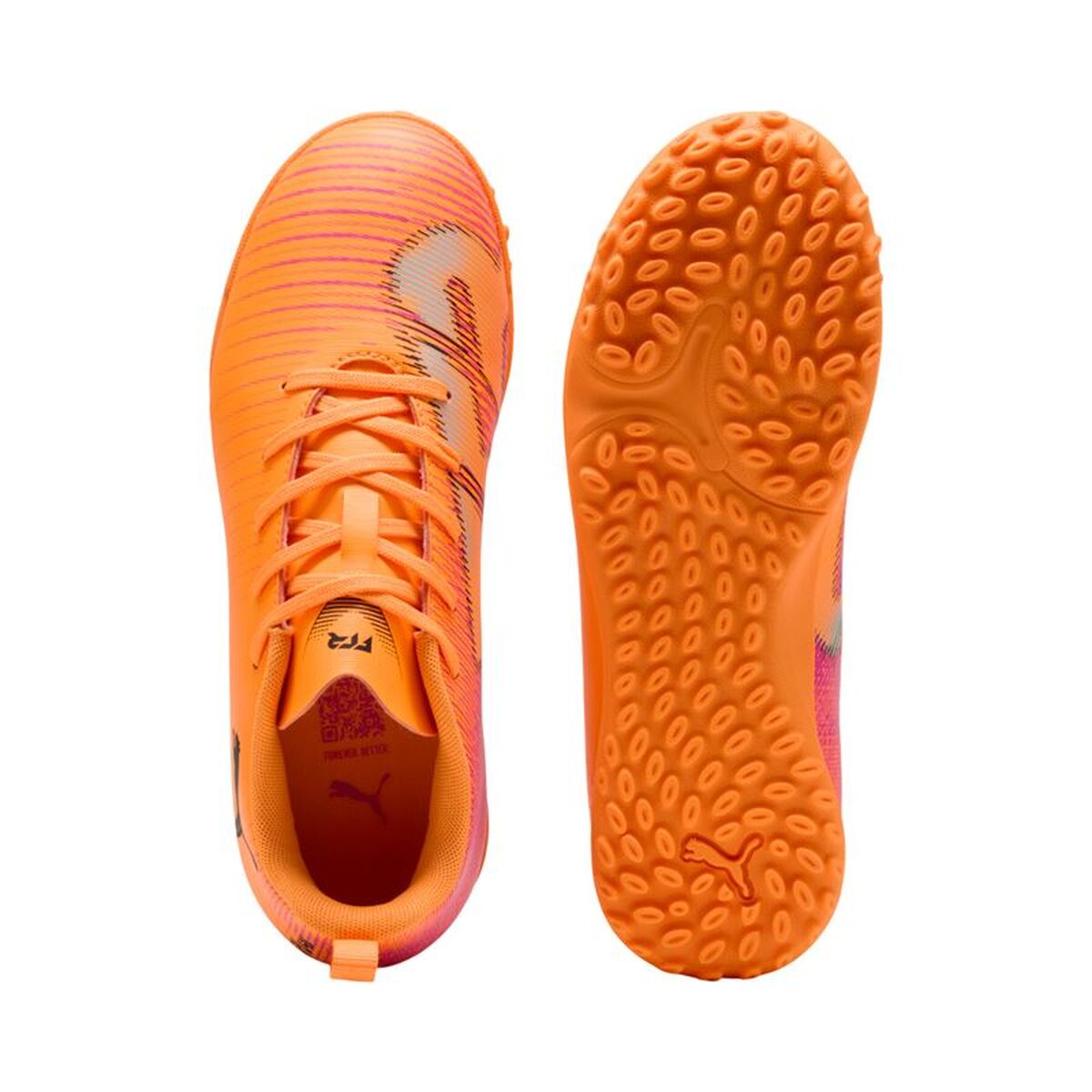 Ghete de Fotbal pentru Copii Puma Future 8 Play Tt Heat Fire-