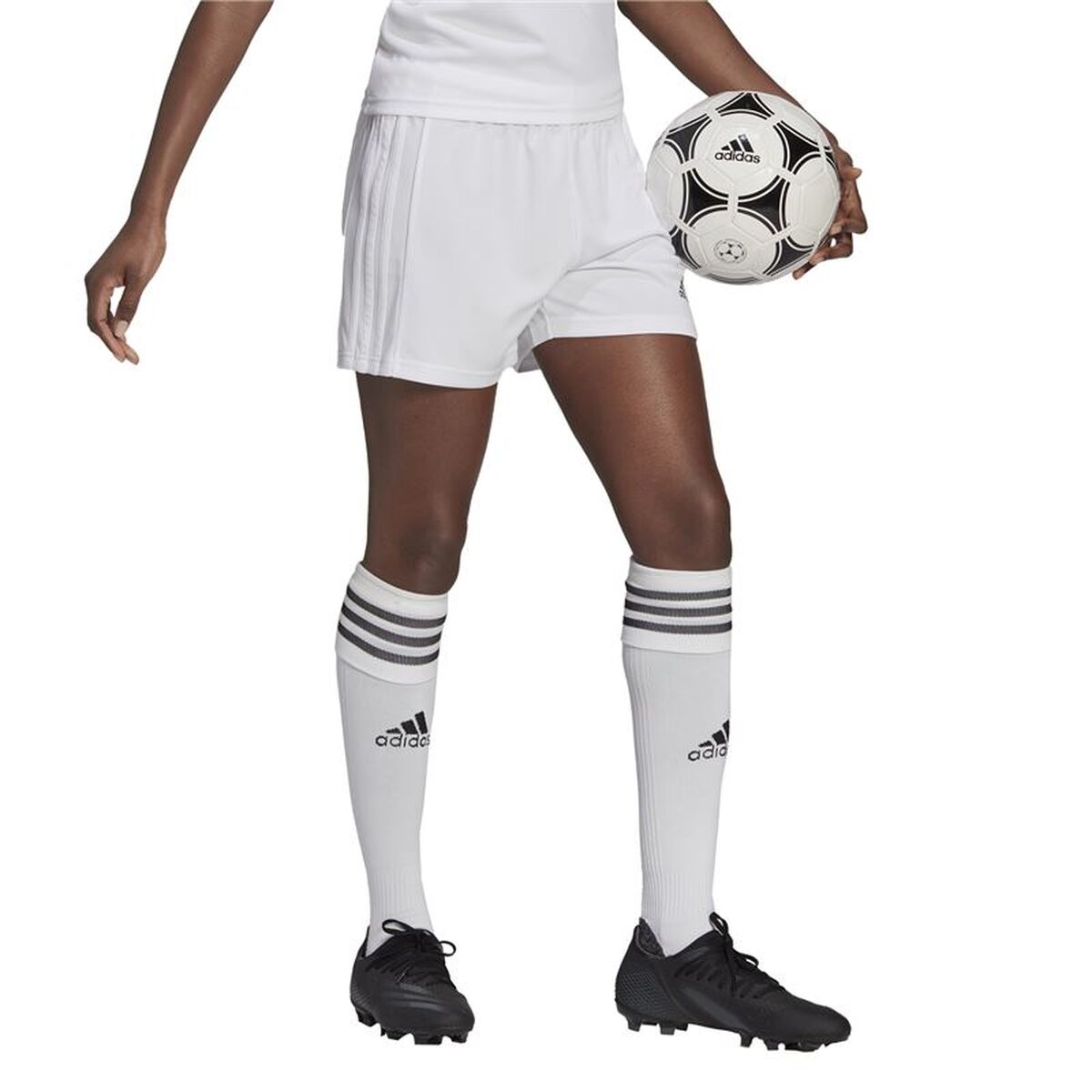 Pantalon Scurt Sport Adidas Squad 21 Alb