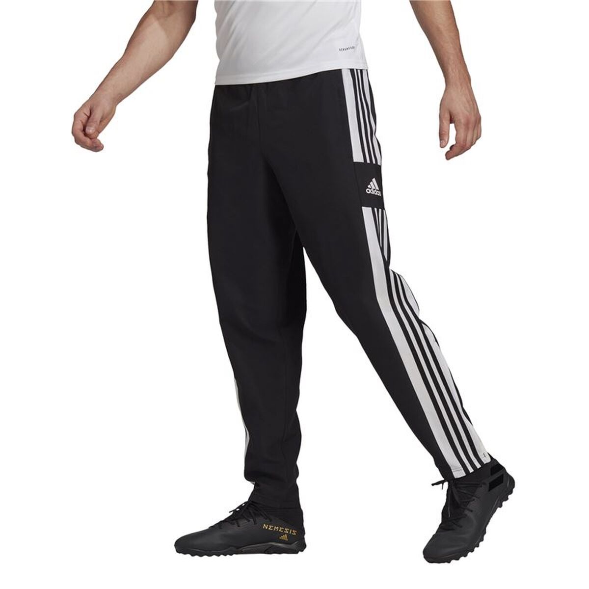 Pantalon de Antrenament de Fotbal pentru Adulți Adidas Sq21 Negru Bărbați