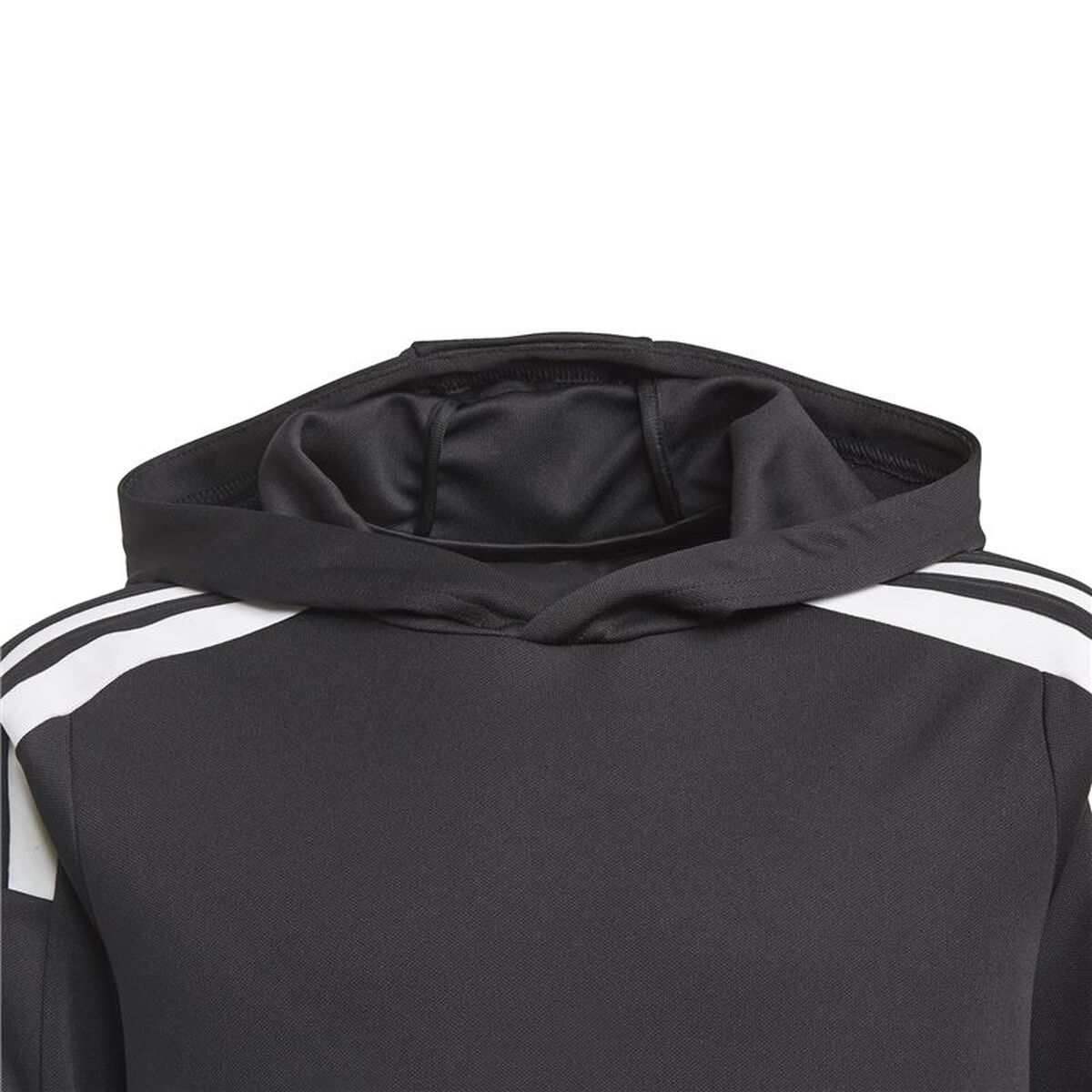 Hanorac cu Glugă Copii Adidas Sq21 Negru