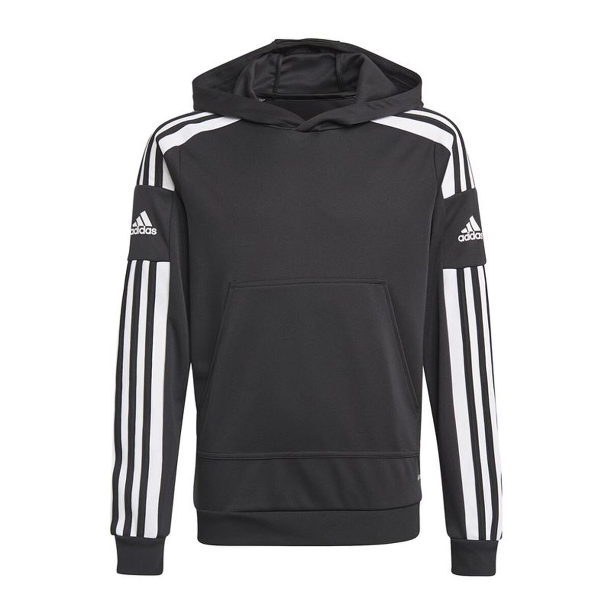 Hanorac cu Glugă Copii Adidas Sq21 Negru