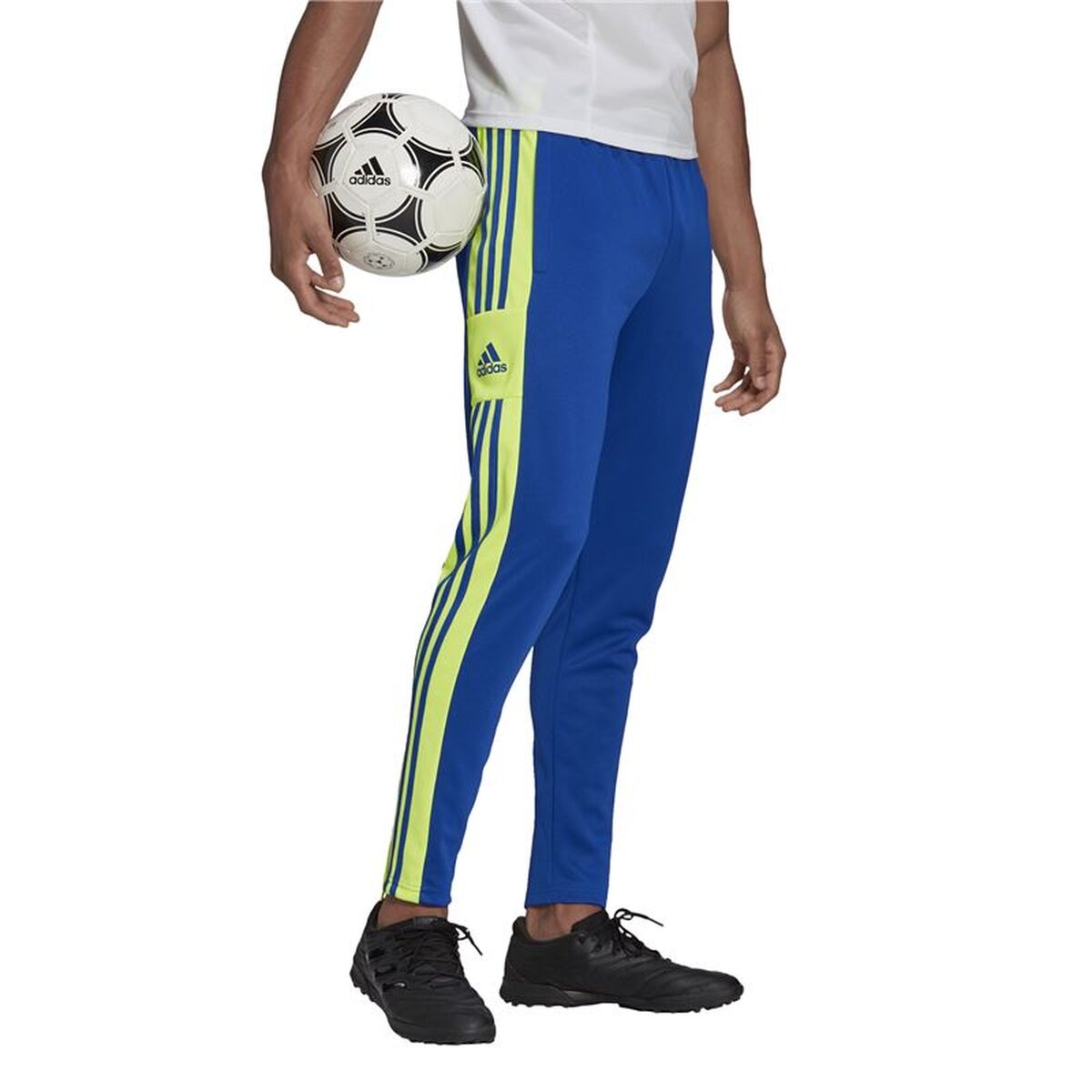 Pantalon de Antrenament de Fotbal pentru Adulți Adidas Squadra 21 Albastru Bărbați