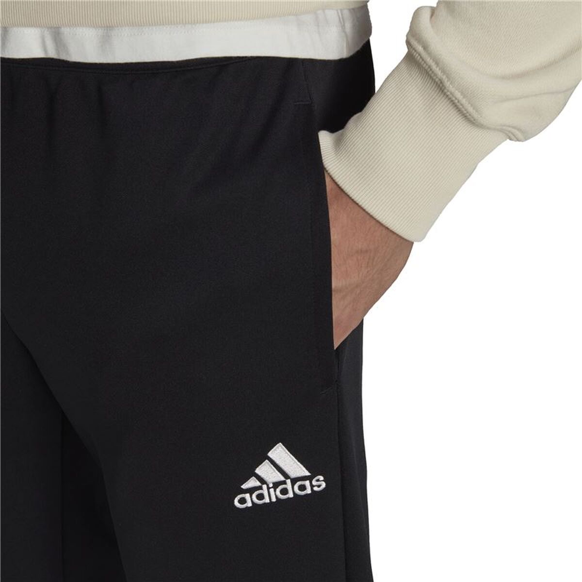 Pantalon de Antrenament de Fotbal pentru Adulți Adidas Entrada22 Tr Negru Bărbați