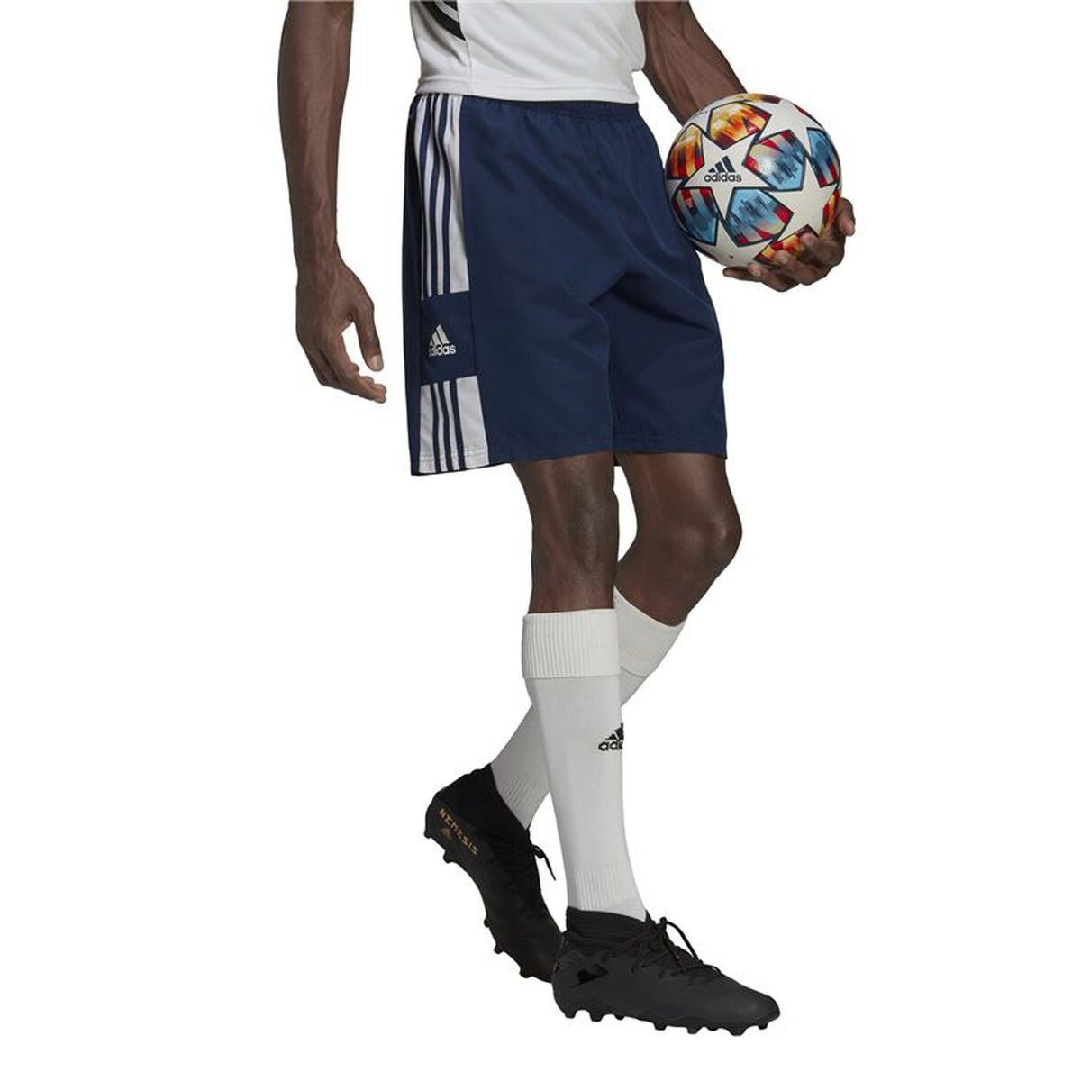 Pantalon Scurt Sport Adidas Sq21 Dt Albastru închis