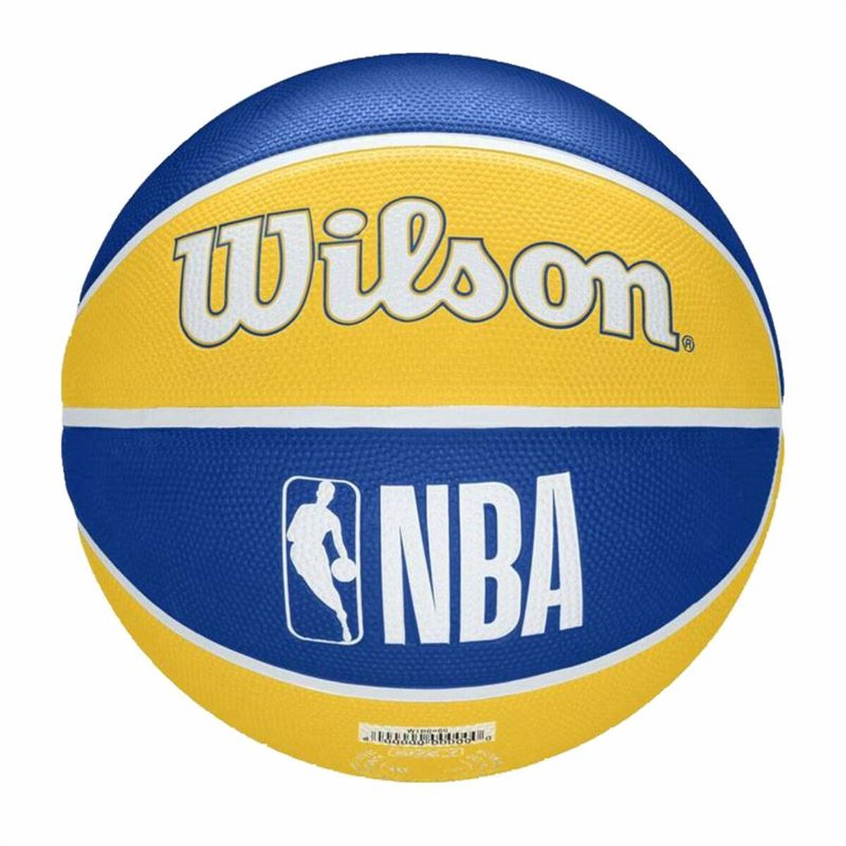 Minge de Baschet Wilson NBA Team Tribute Warriors Albastru 7 Cauciuc (Mărimea 7)