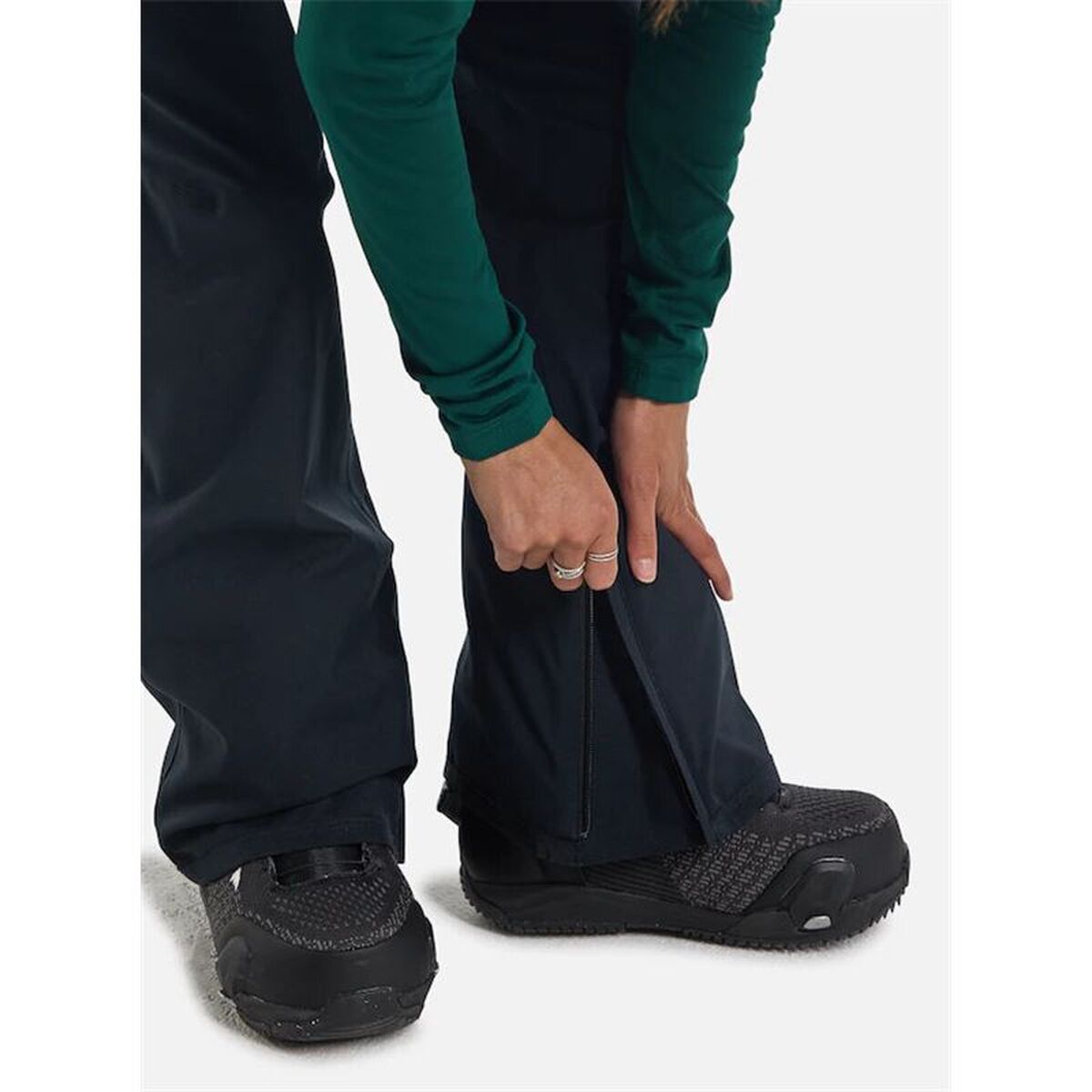 Pantaloni lungi de sport Burton Vida 2L Negru Femeie