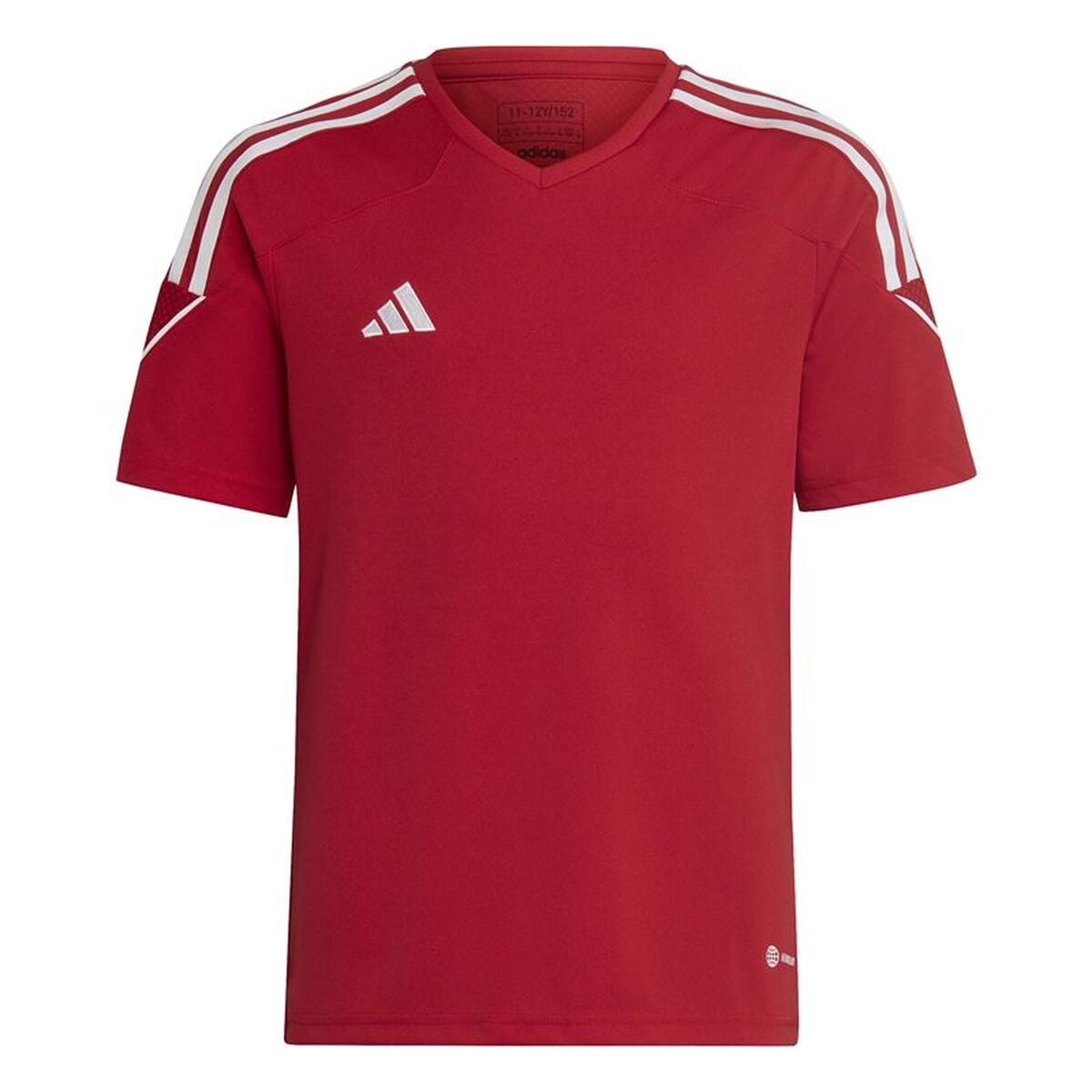 Tricou de Fotbal cu Mânecă Scurtă pentru Copii Adidas HR4619 (5-6 Ani)