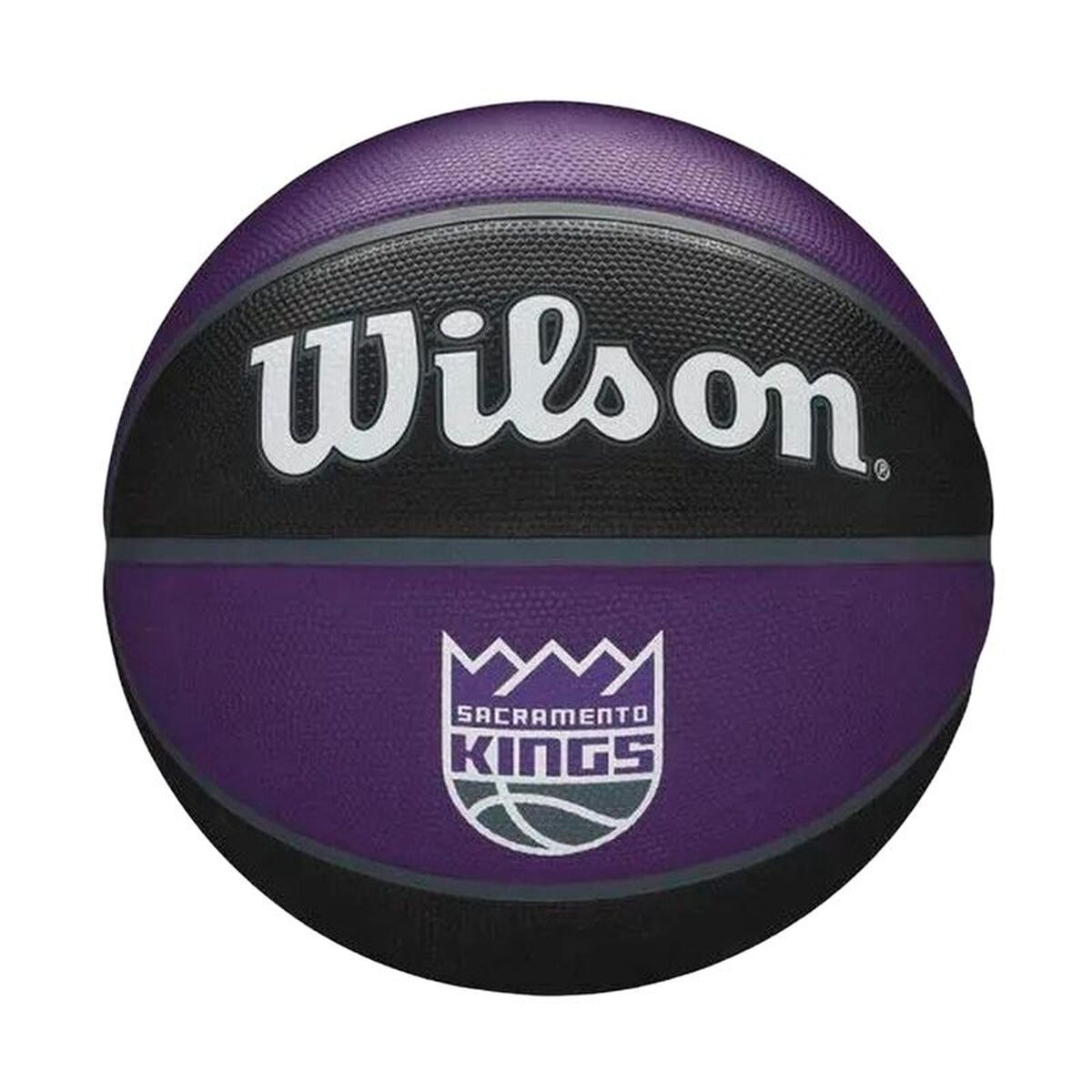 Minge de Baschet Wilson Nba Team Tribute Sac Kings Albastru Cauciuc (Mărimea 7)