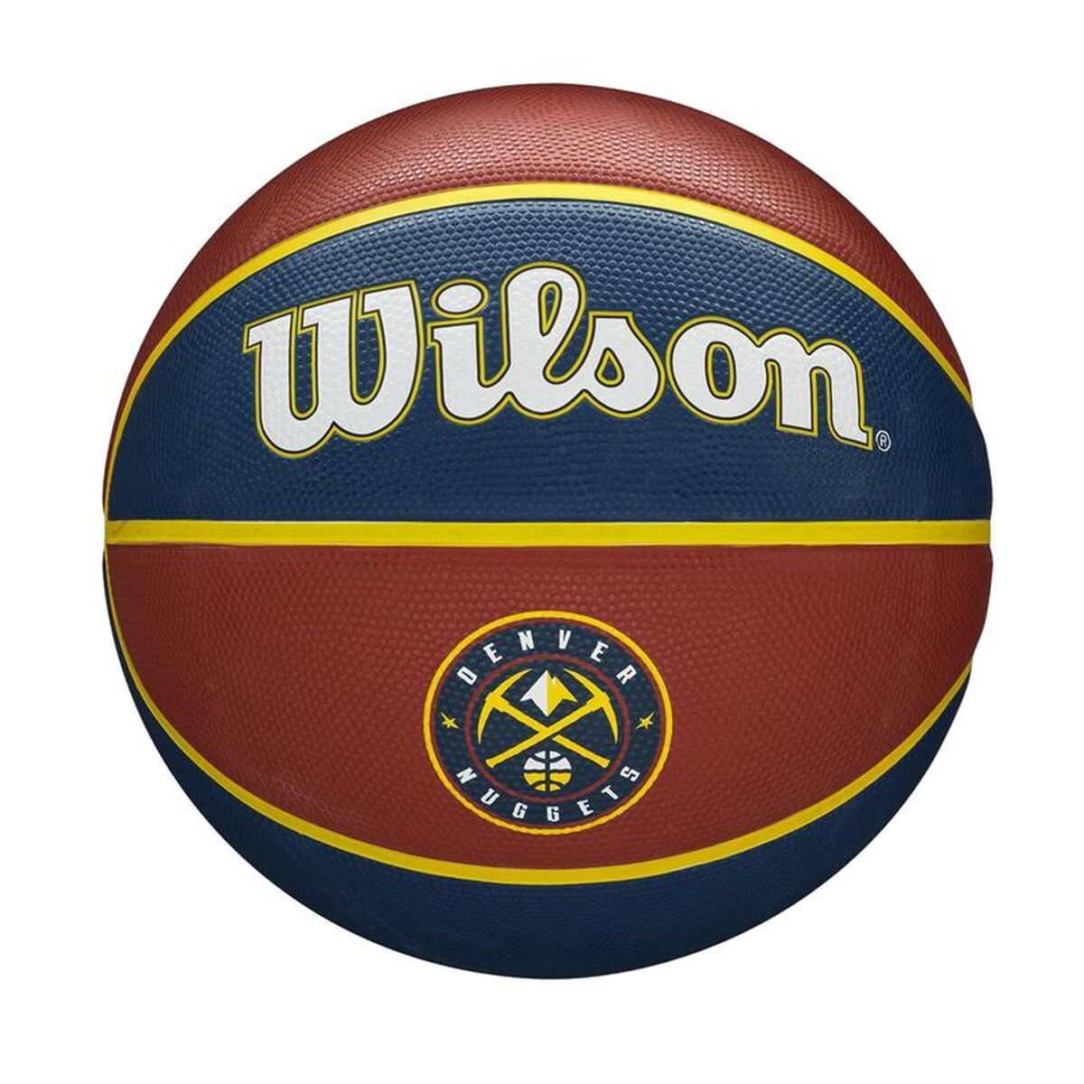 Minge de Baschet Wilson NBA Team Tribute Den Albastru 7 Cauciuc