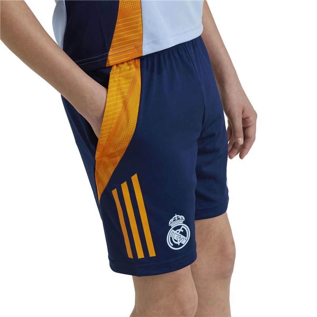Pantalon Scurt Sport Adidas Real Madrid 24/25 Training Bleumarin