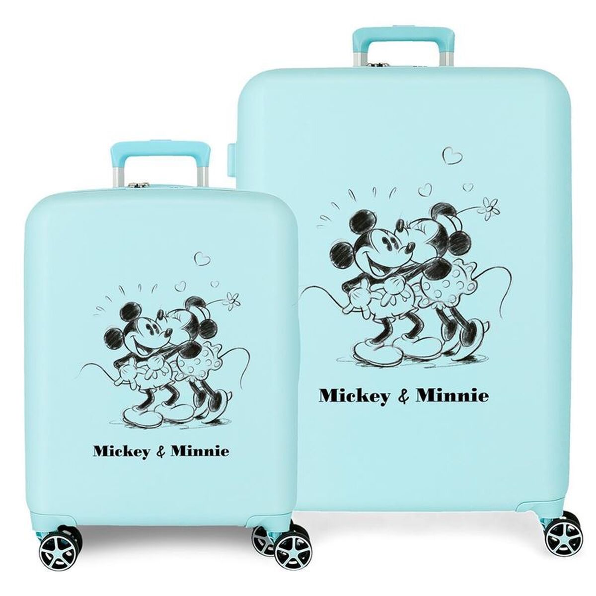 Set de bagaje Disney Mickey & Minnie Multicolor