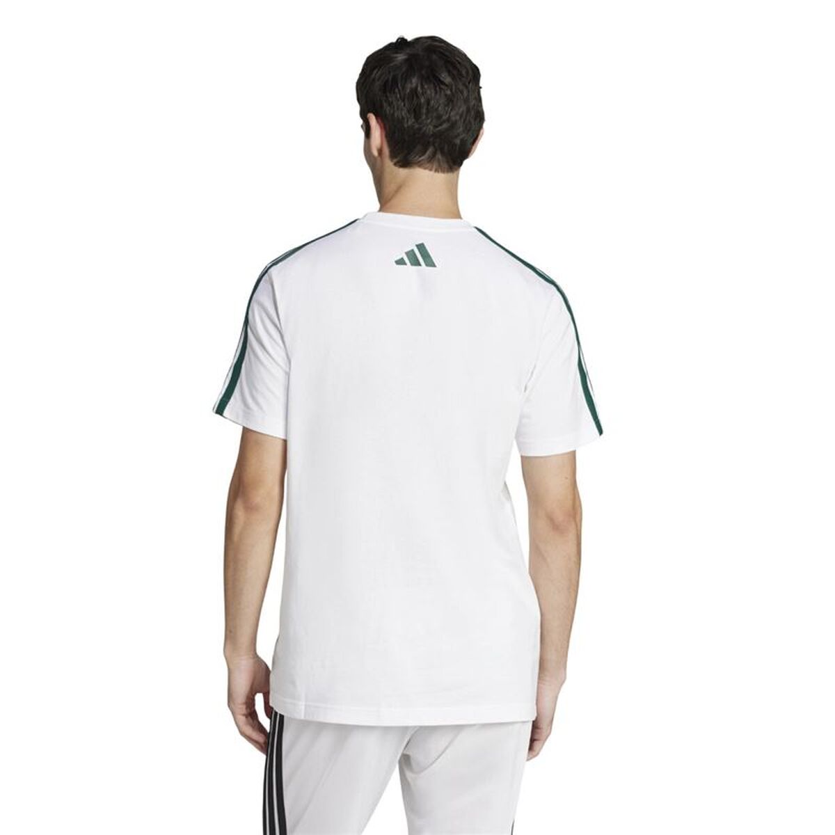 Tricou cu Mânecă Scurtă Bărbați Adidas JJ3868 Alb