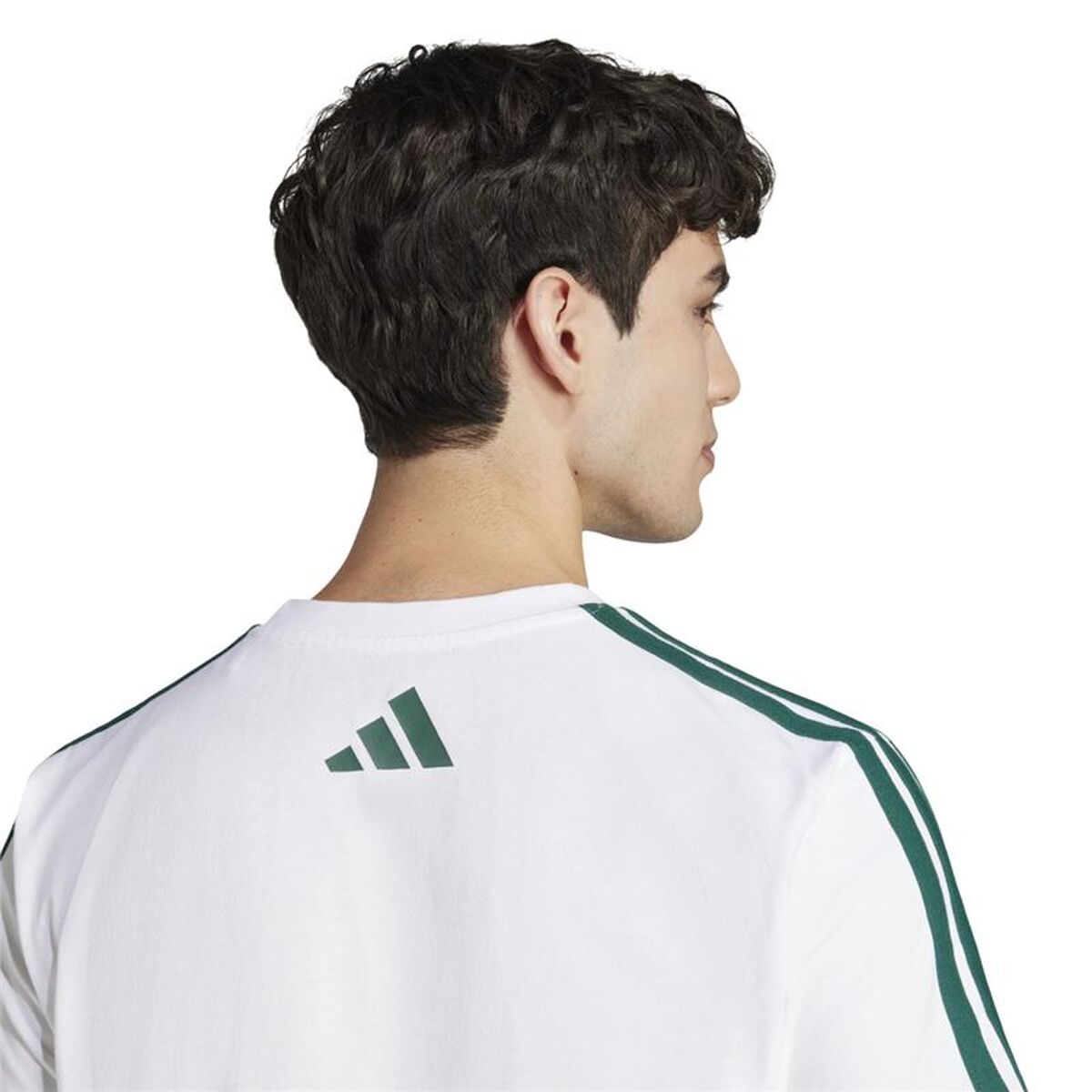 Tricou cu Mânecă Scurtă Bărbați Adidas JJ3868 Alb