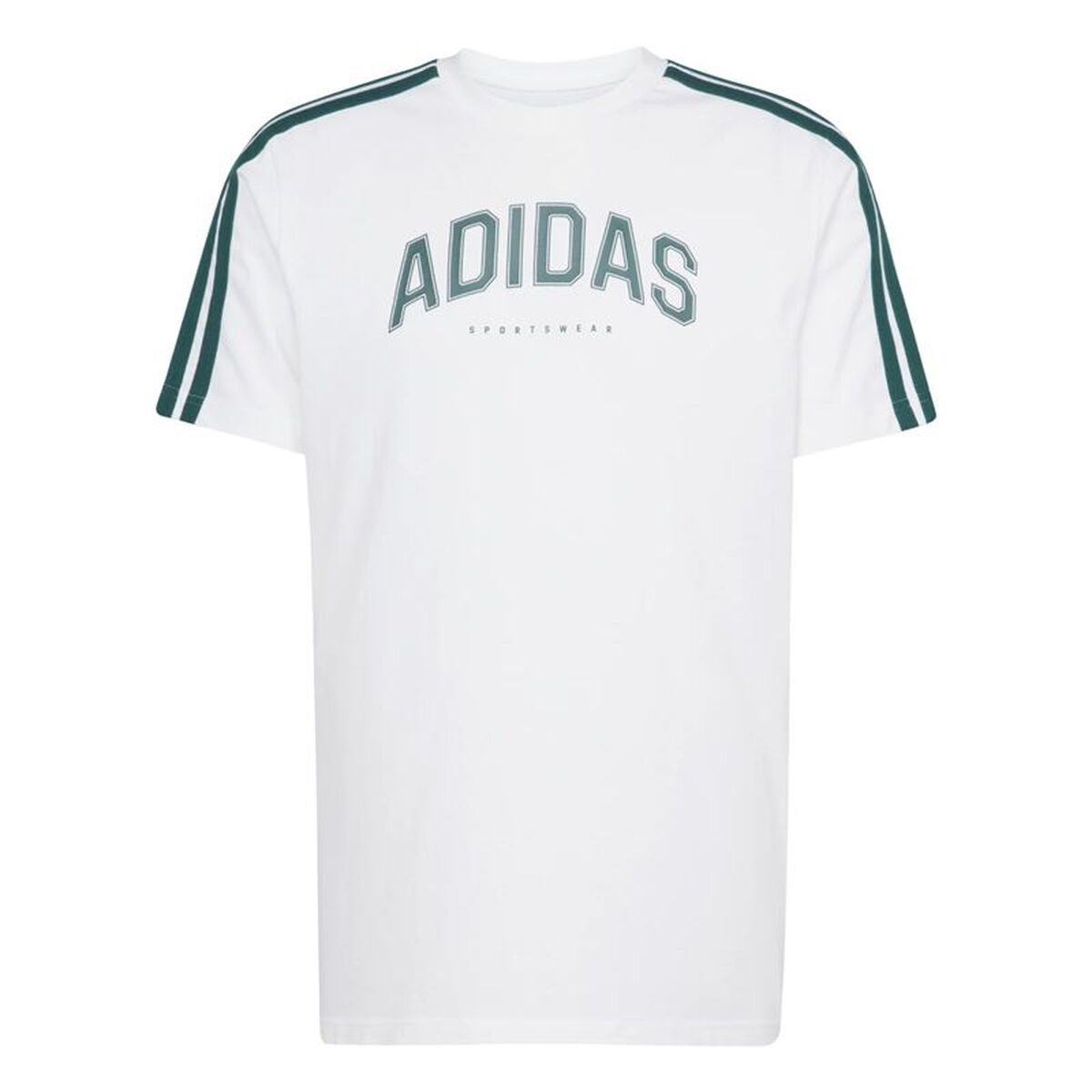 Tricou cu Mânecă Scurtă Bărbați Adidas JJ3868 Alb