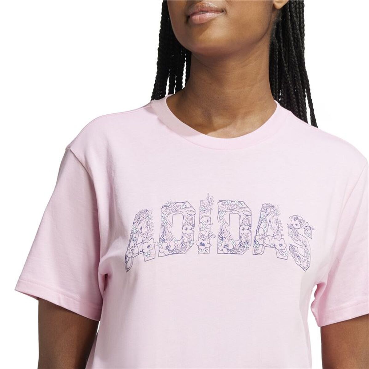 Tricou cu Mânecă Scurtă Femei Adidas JN9124 (2XS)