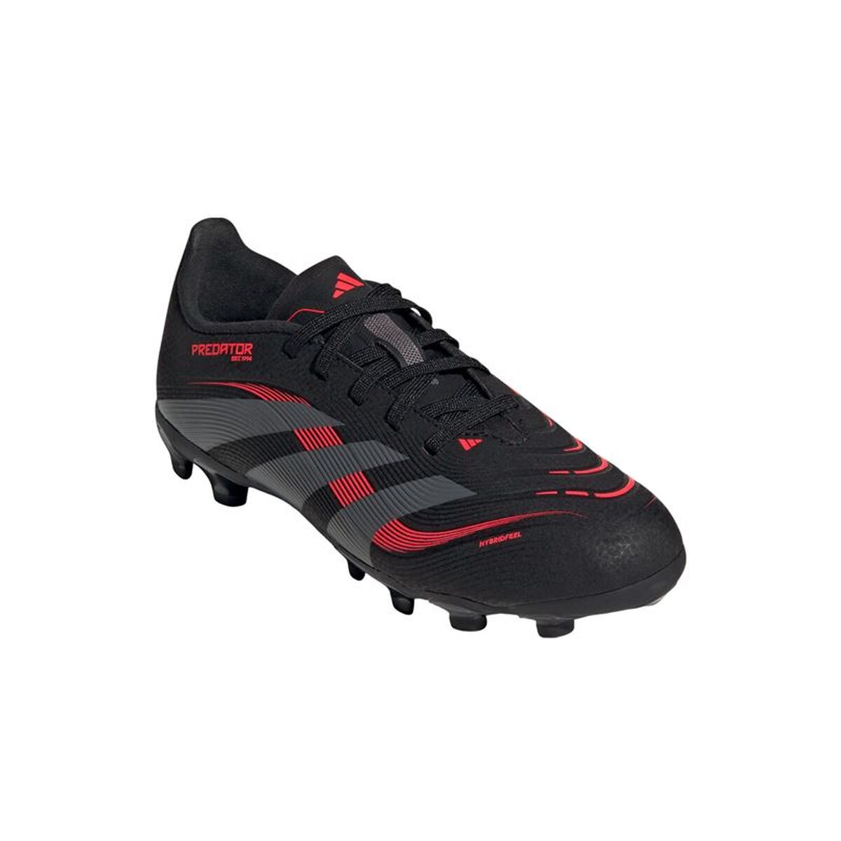 Ghete de Fotbal pentru Copii Adidas Predator League Mg Negru