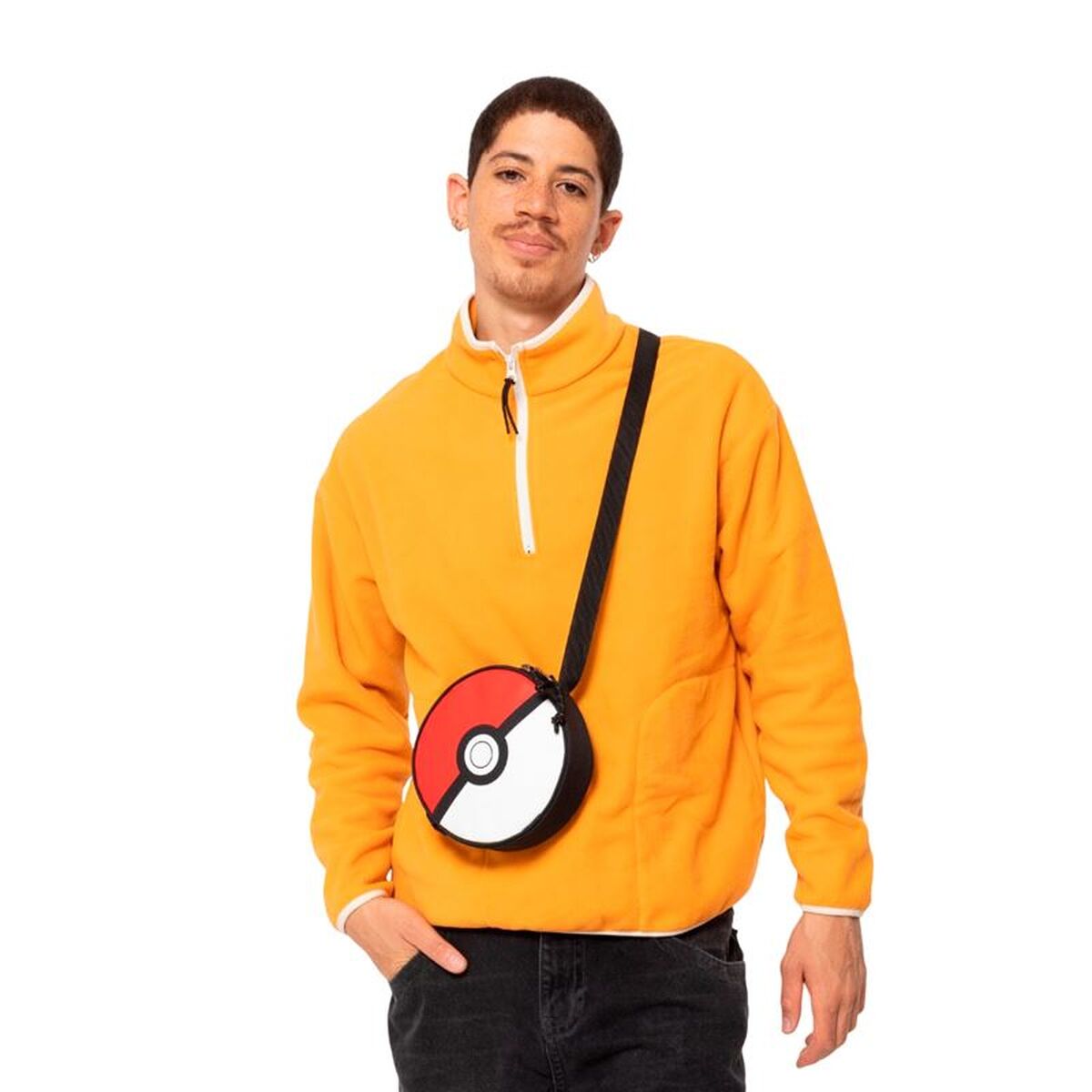 Geantă Bandulieră Eastpak Ada Pokemon Ball Roșu