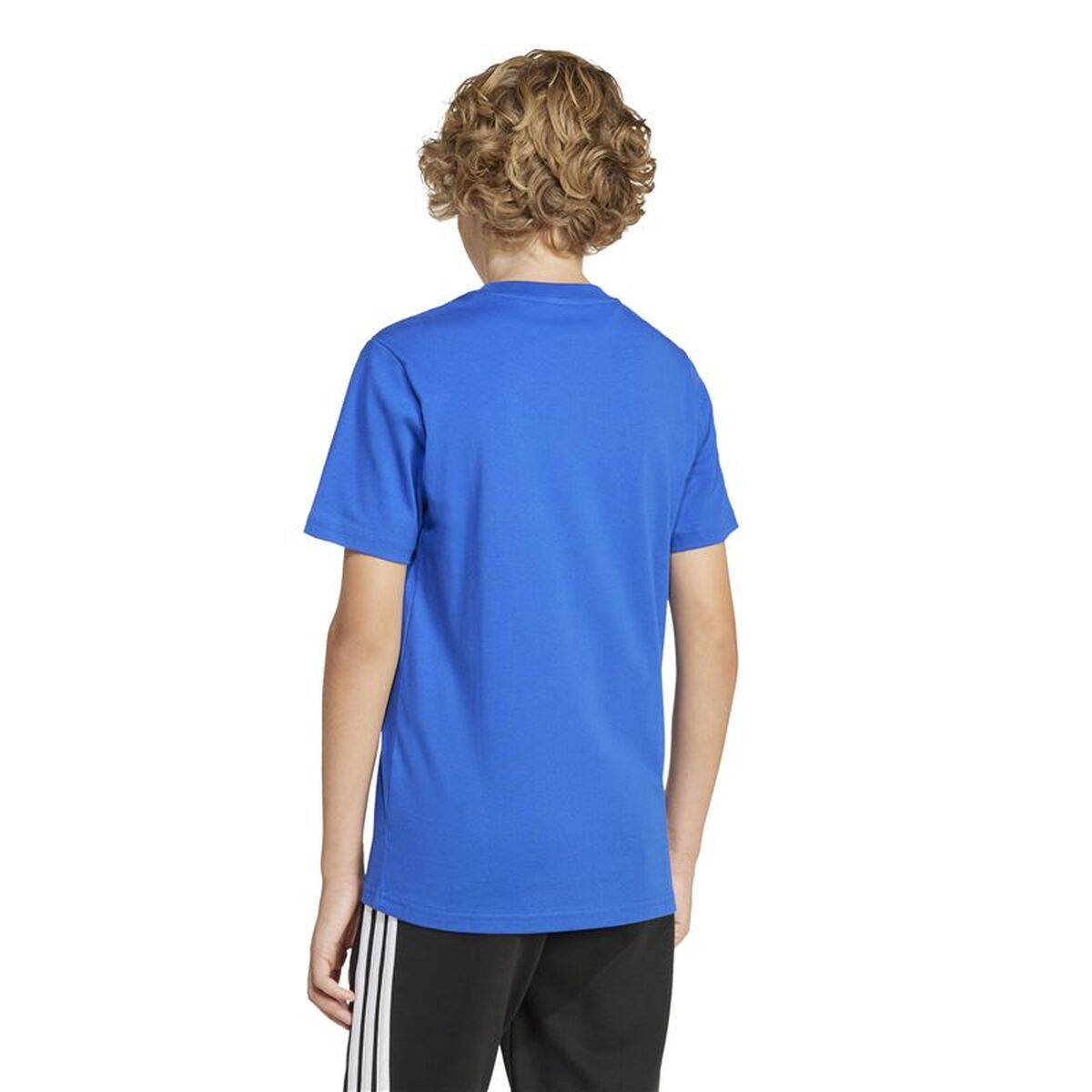 Tricou cu Mânecă Scurtă pentru Copii Adidas JI6670 Albastru