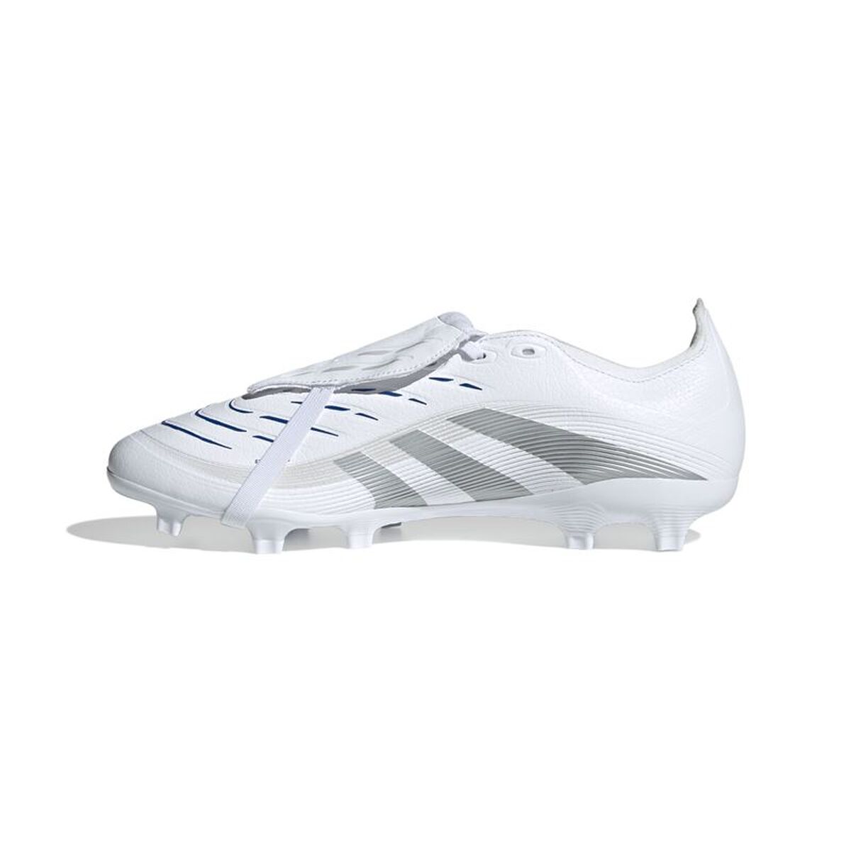 Încălțăminte de Fotbal pentru Adulți Adidas Predator League Ft Fg/Mg Alb