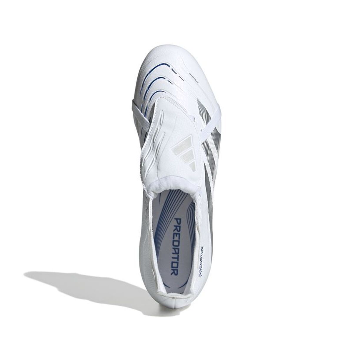 Încălțăminte de Fotbal pentru Adulți Adidas Predator League Ft Fg/Mg Alb