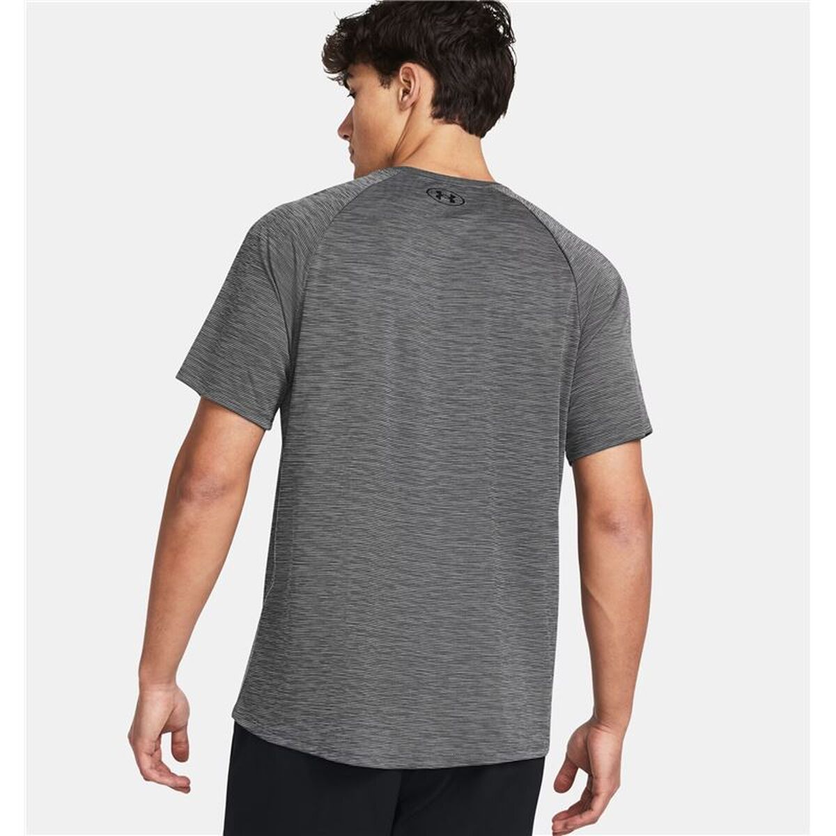 Tricou cu Mânecă Scurtă Bărbați Under Armour 1382796-025 Gri închis (XL)