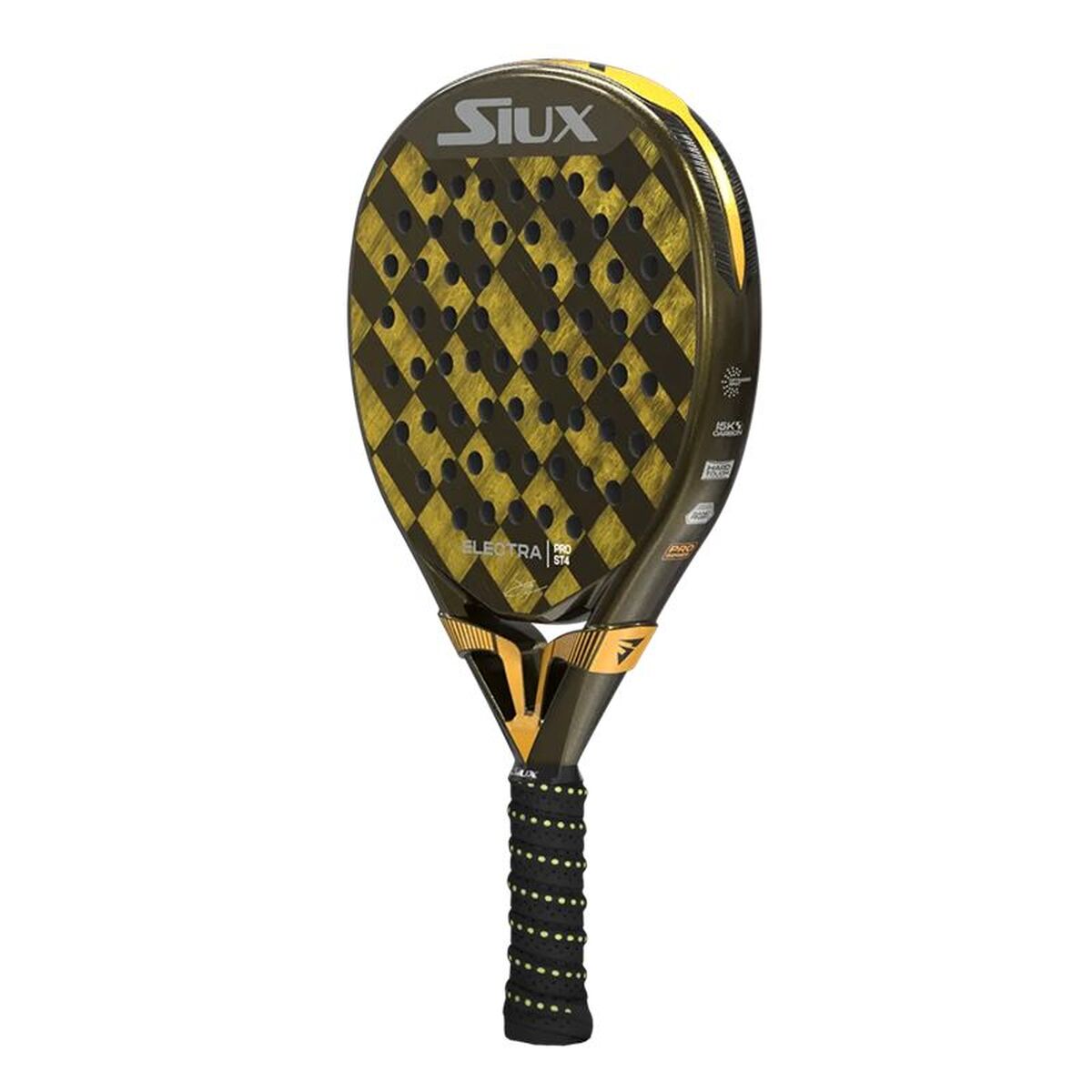 Paletă de Padel Siux Electra Stupa Pro St4 Galben