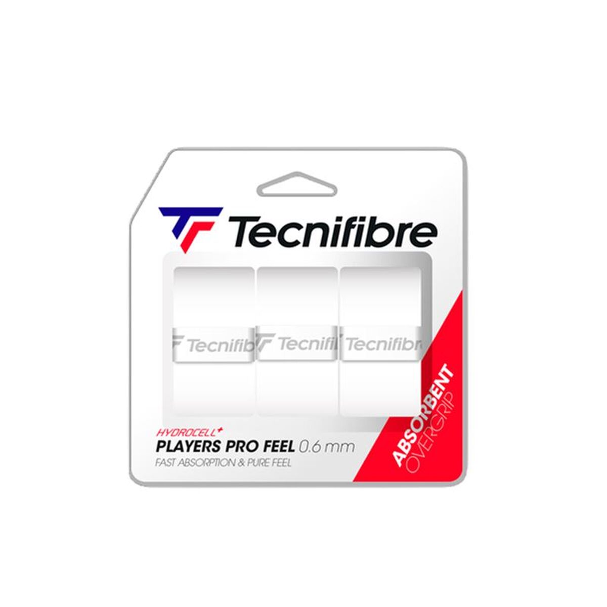 Overgrip de Tenis Tecnifibre 52PLAPROWH Alb