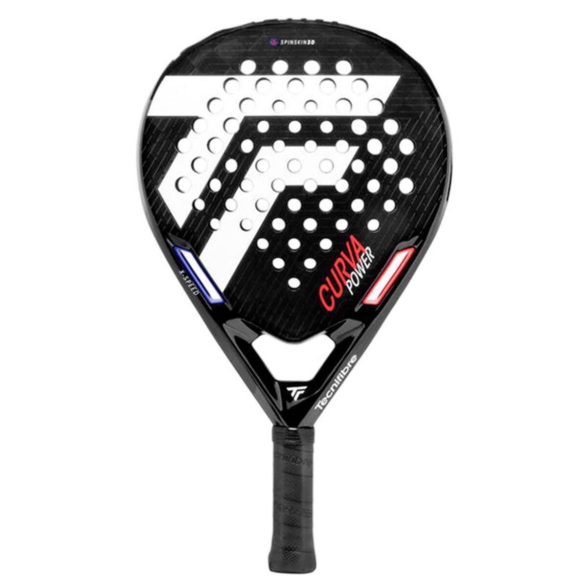Paletă de Padel Tecnifibre Curva Power Negru