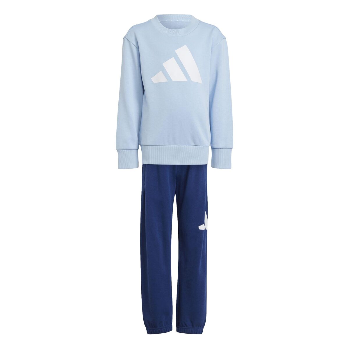 Trening Copii Adidas Lk Big Logo French Terry Jog Albastru