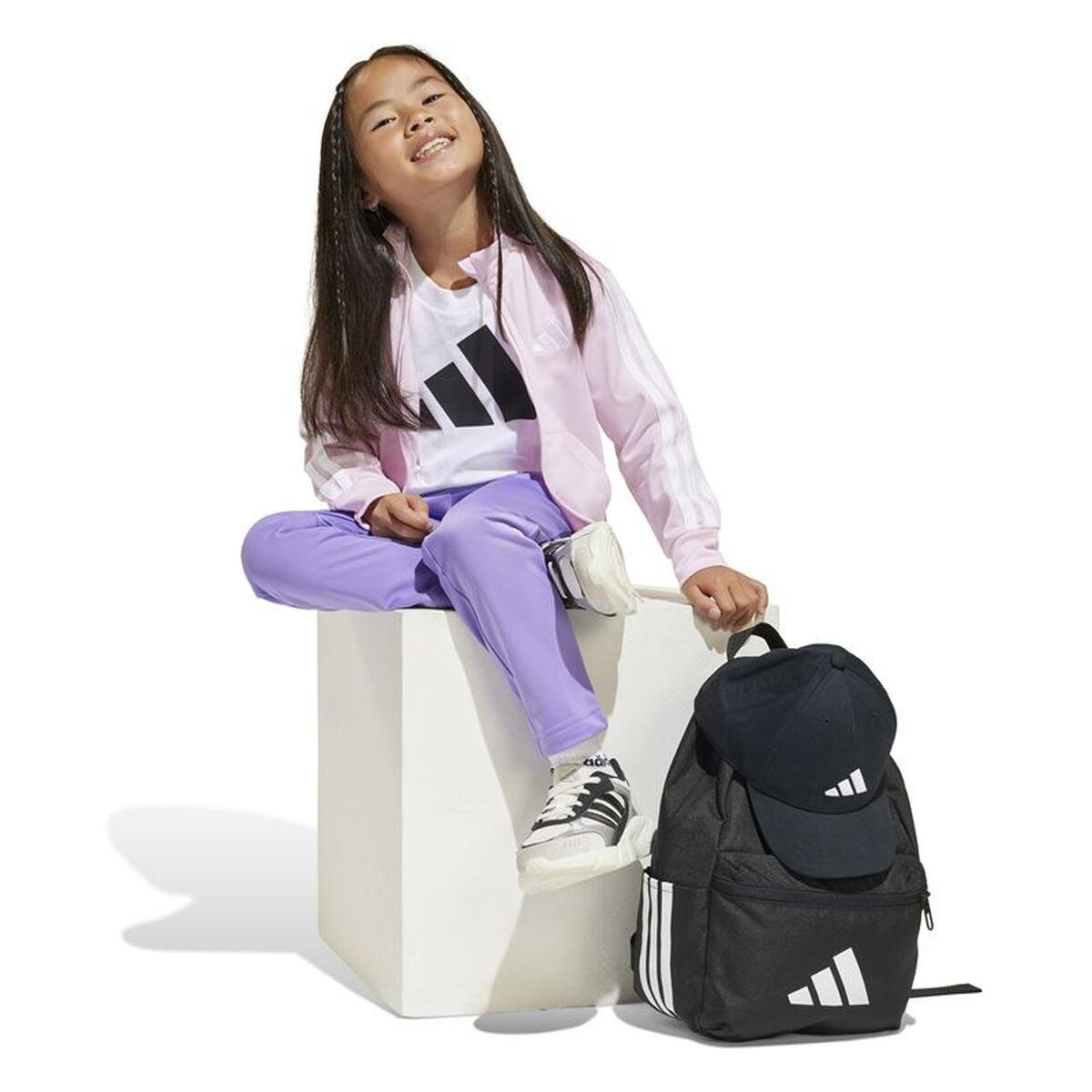 Trening Copii Adidas 3 Bandas Training 205 Roz