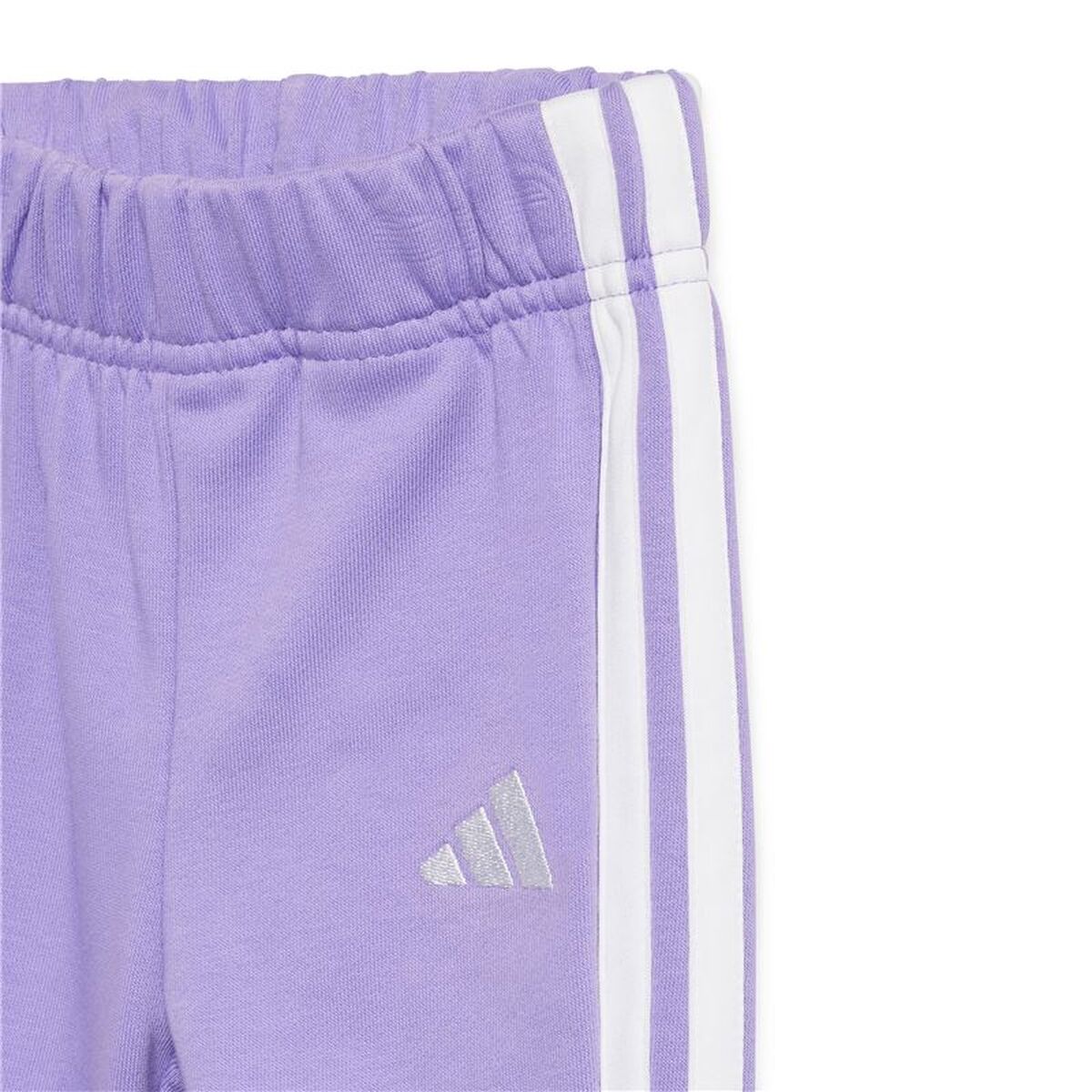 Set Sport pentru Bebeluși Adidas 3 Bandas French Terry Jogger Roz