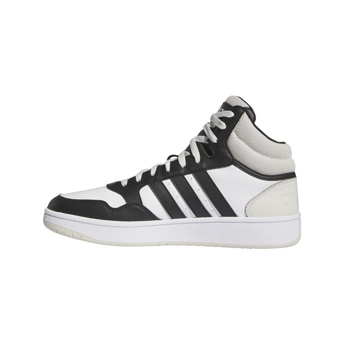Adidași Casual Bărbați Adidas Hoops 3.0 Mid Alb