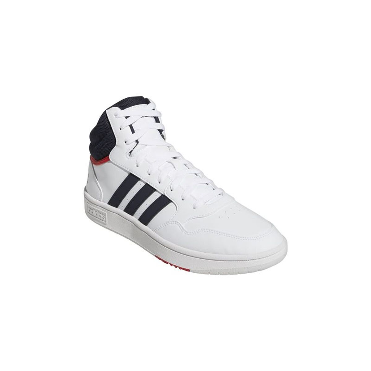 Încălțăminte Sport Bărbați Adidas Hoops 3.0 Mid Classic Alb