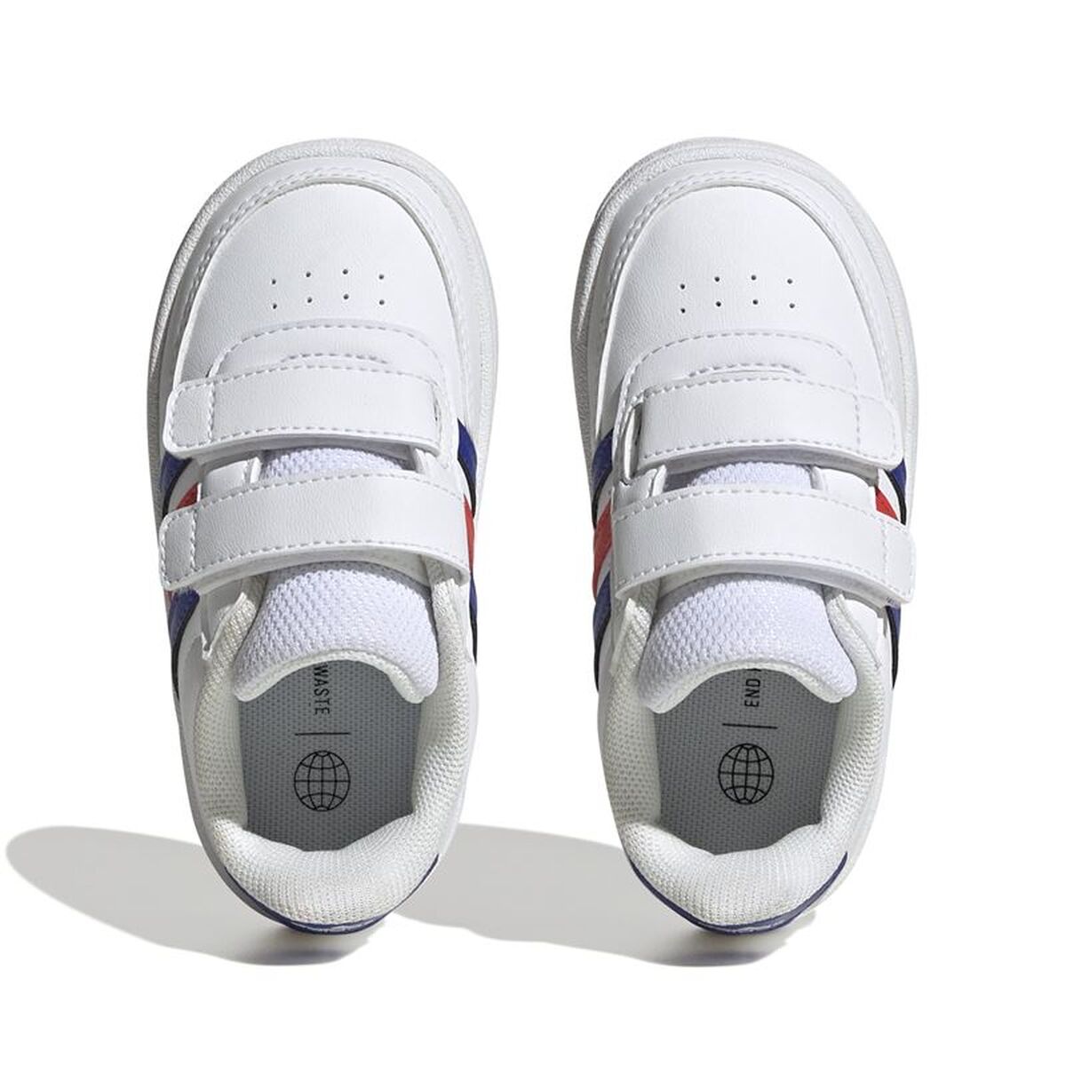 Adidași pentru Copii Adidas Breaknet Lifestile Court Lace Strap Alb