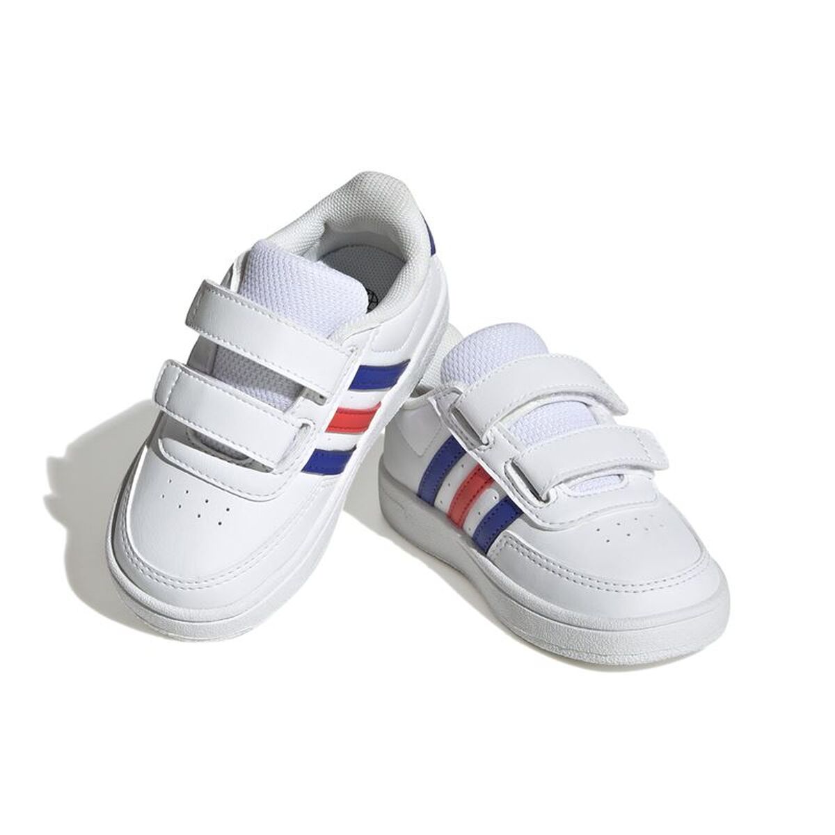 Adidași pentru Copii Adidas Breaknet Lifestile Court Lace Strap Alb