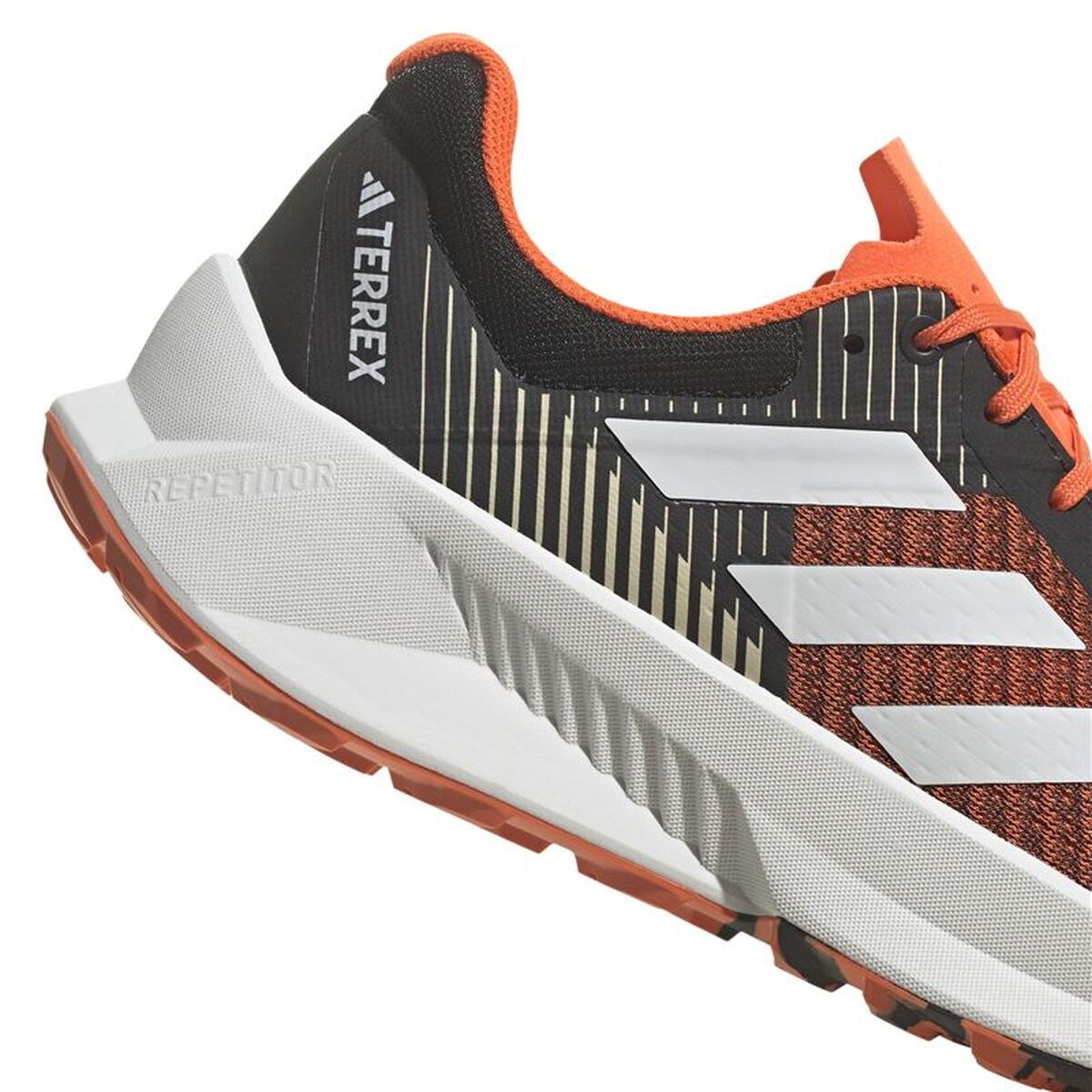 Pantofi trail pentru bărbați (alergare montană) Adidas Terrex Soulstride Flow Portocaliu