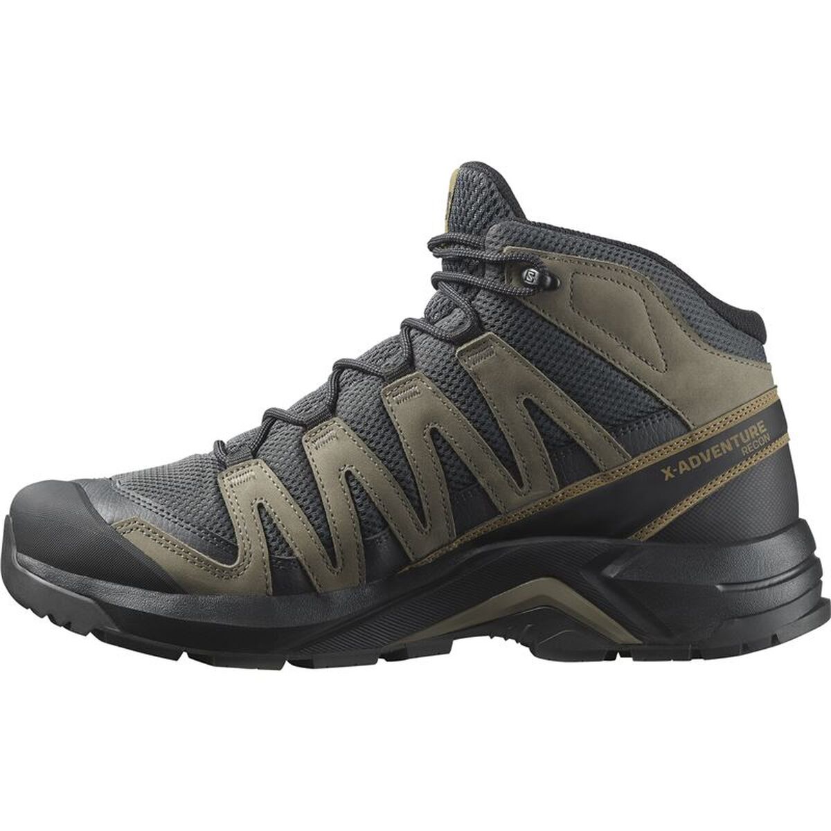 Încălțăminte mers sportiv pentru bărbați Salomon X-Adventure Recon Mid Negru