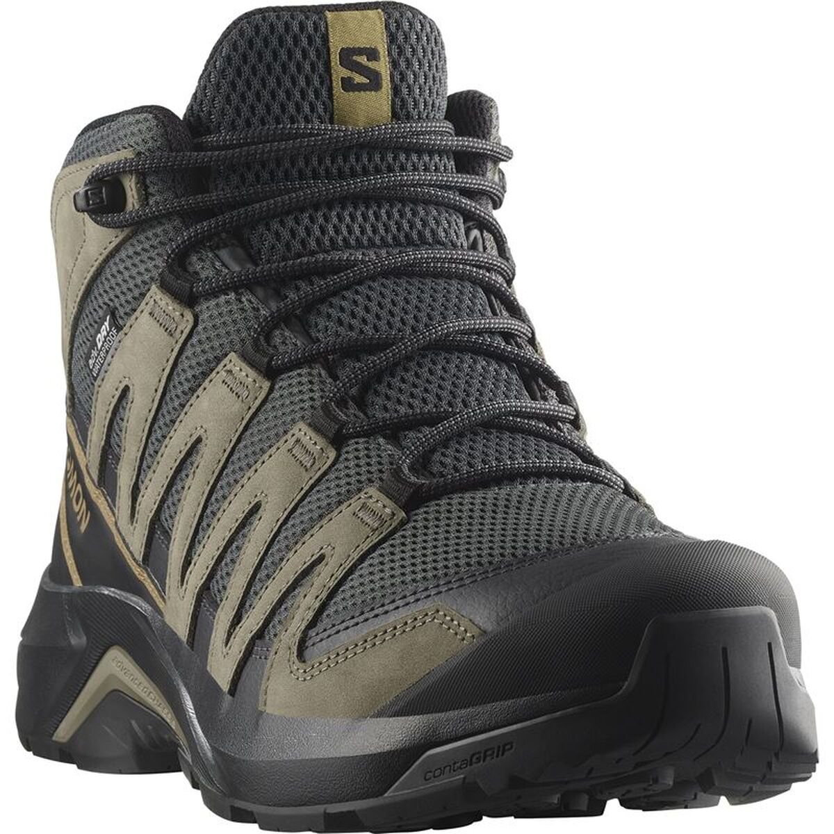 Încălțăminte mers sportiv pentru bărbați Salomon X-Adventure Recon Mid Negru