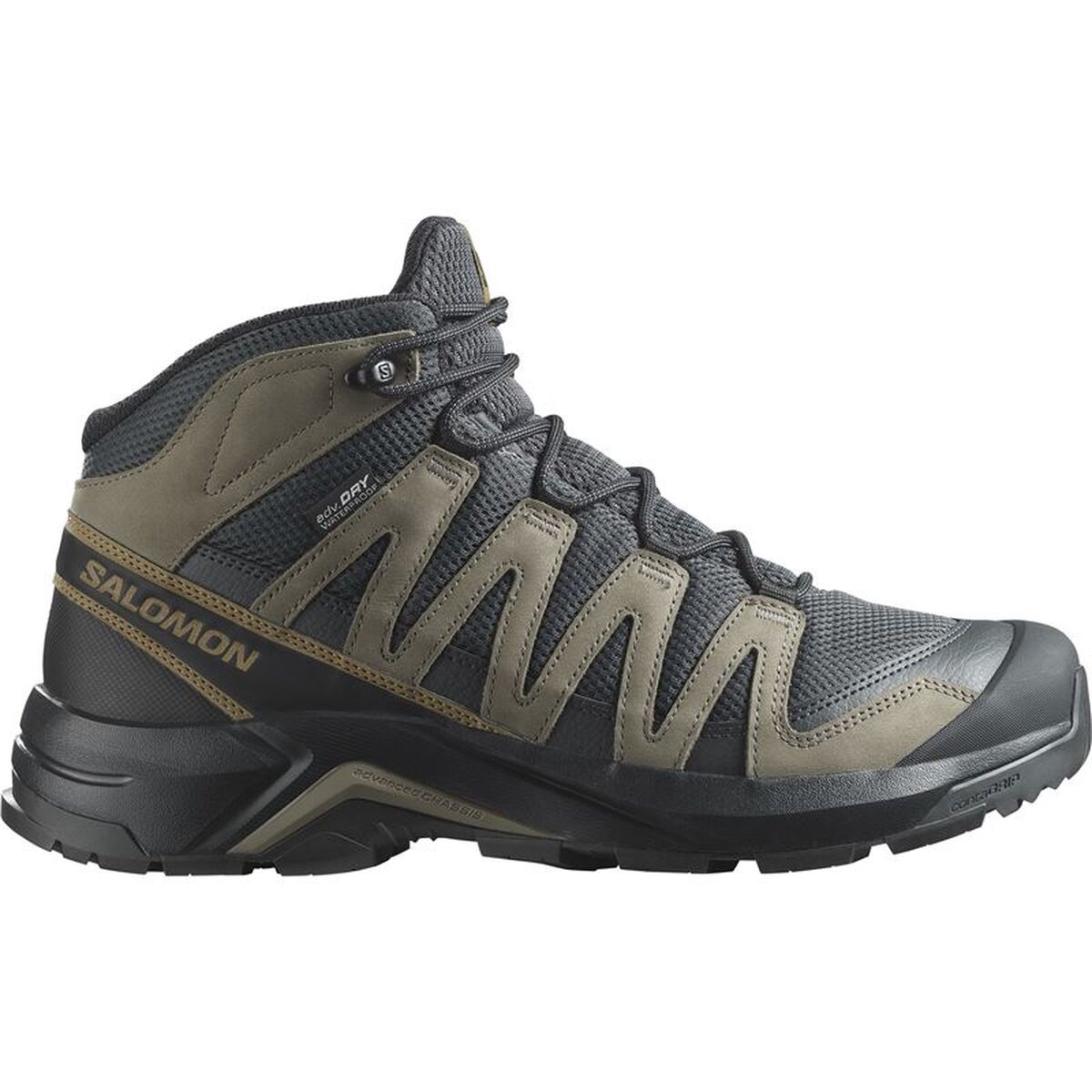 Încălțăminte mers sportiv pentru bărbați Salomon X-Adventure Recon Mid Negru