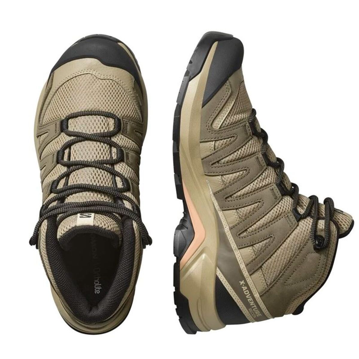 Cizme de munte Salomon X-Adventure Recon Mid Maro Deschis